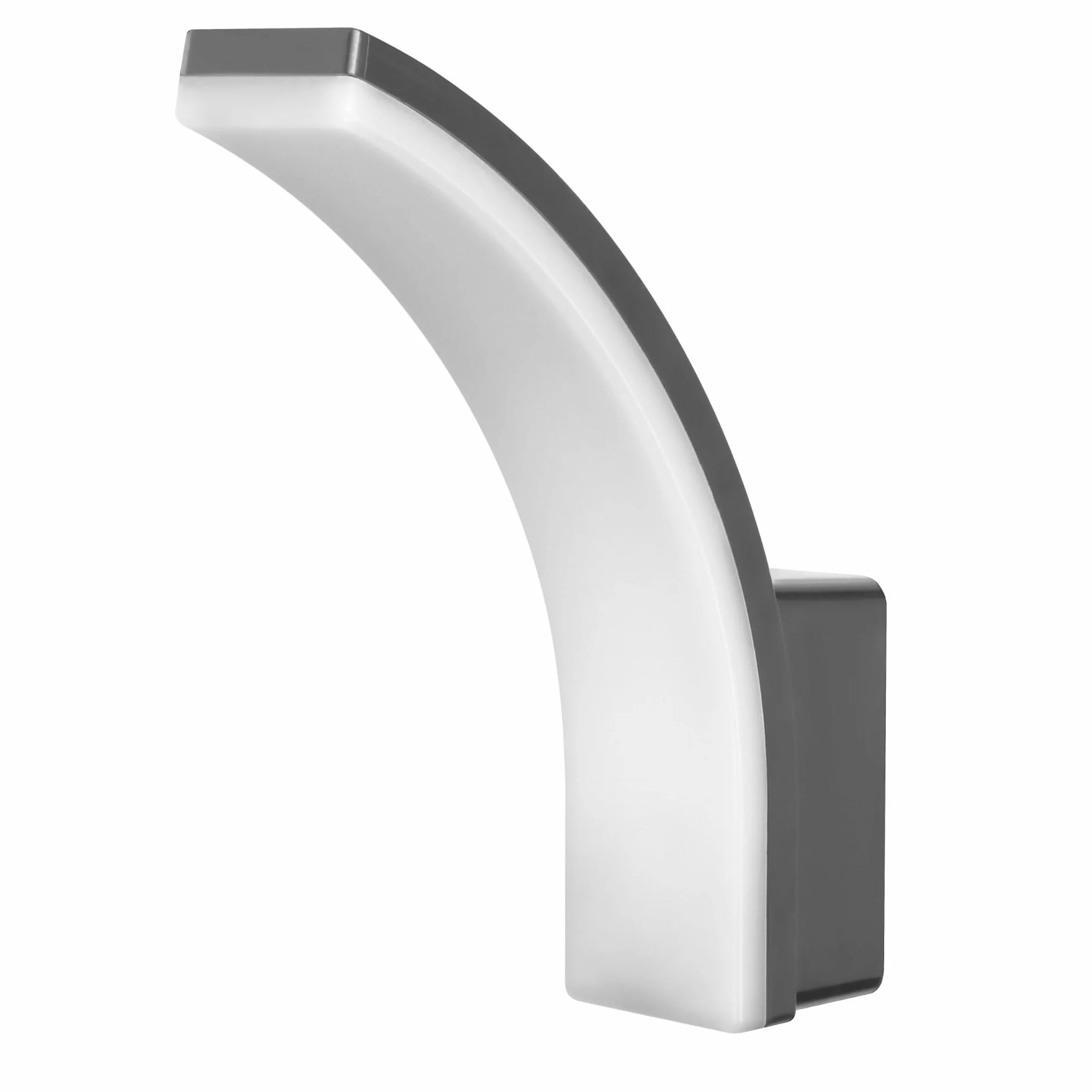 Lampa Zewnętrzna LED Lampa Ścienna Ogrodowa 2000lm IP65 4000K 20W (szary)