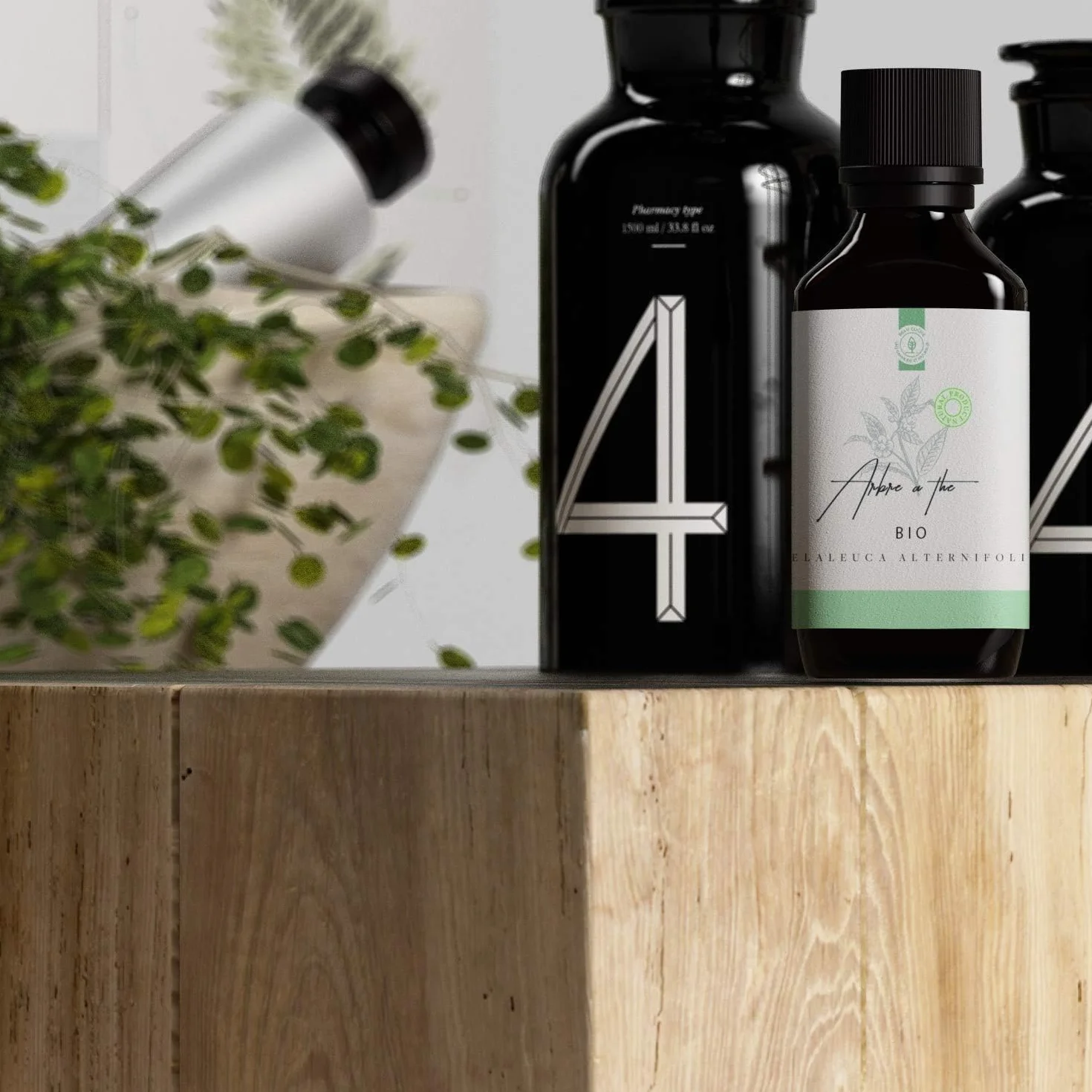 50ml Bio Olejek z Drzewa Herbacianego (Tea Tree/Melaleuca alternifolia) - 100% Czysty, Naturalny i Organiczny - Olejek Eteryczny z Drzewa Herbacianego Wspomaga Skórę z Niedoskonałościami Pryszcze