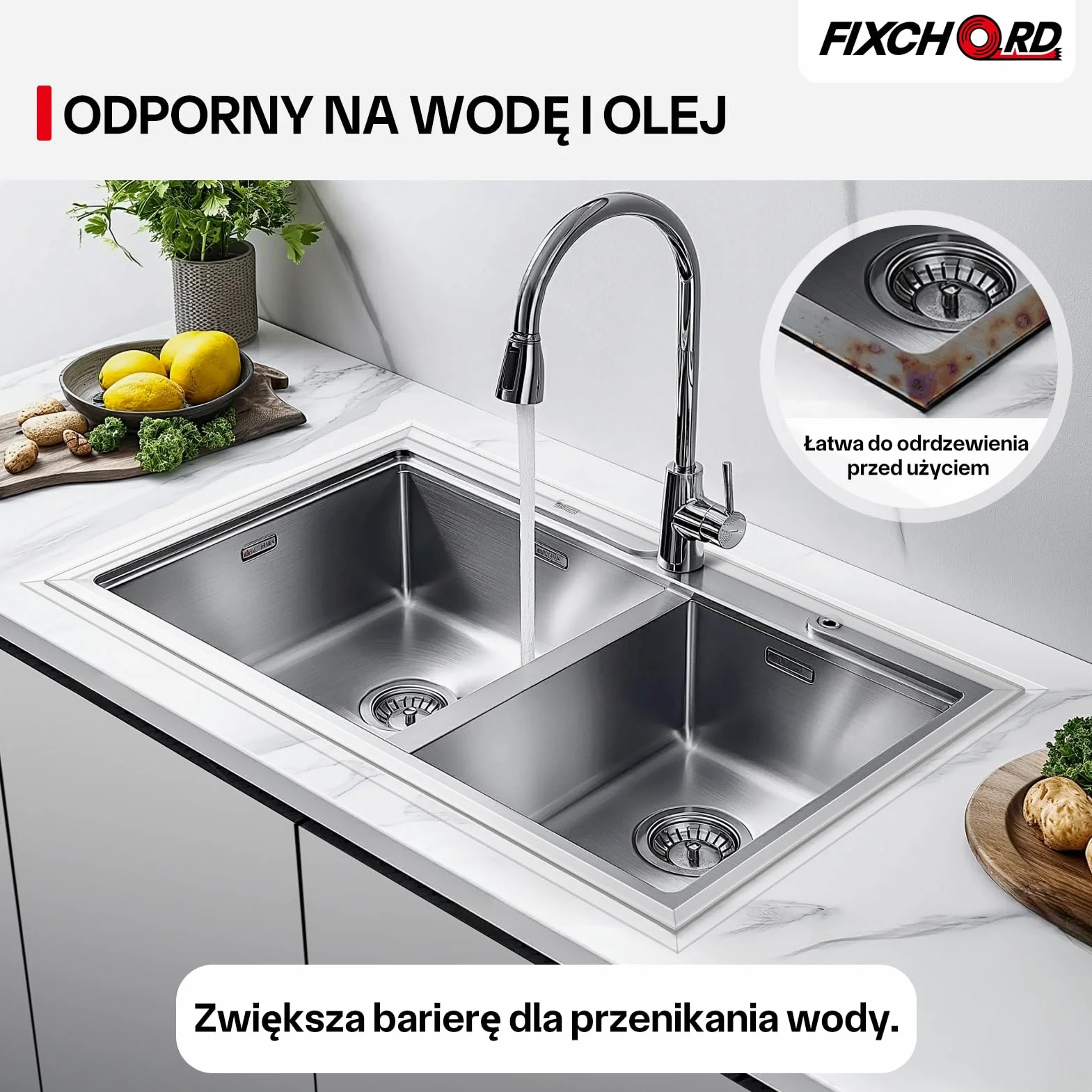 Samoprzylepna taśma uszczelniająca, 1 rolki taśma uszczelniająca, Wodoodporny, Przezroczysty Taśma uszczelniająca do kuchnie, łazienki, toalety z narzędziem uszczelniającym 3.2m*38mm