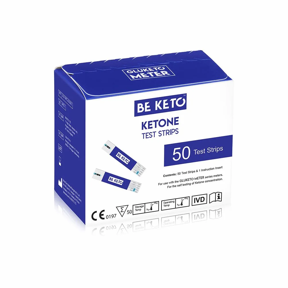 GluKeto Meter - Testy Paskowe Ketony 50szt.