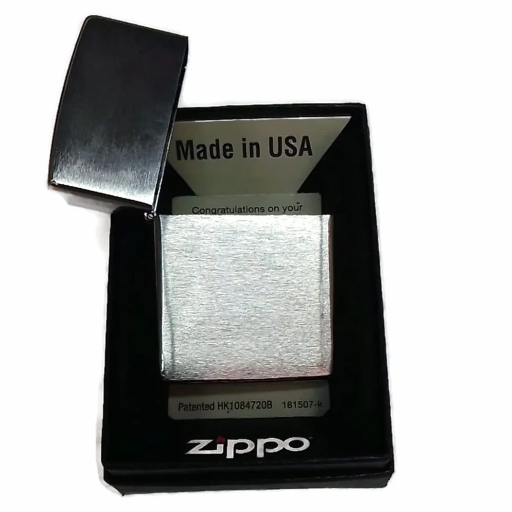 Zippo Chrome szczotkowane etui bez wkładki