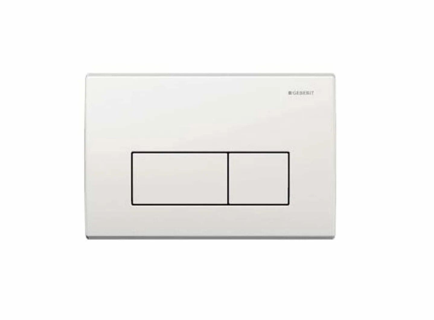 Geberit 115260111 Kappa50 płytka uruchamiająca do 2-krotnego spłukiwania, biało-alpejska