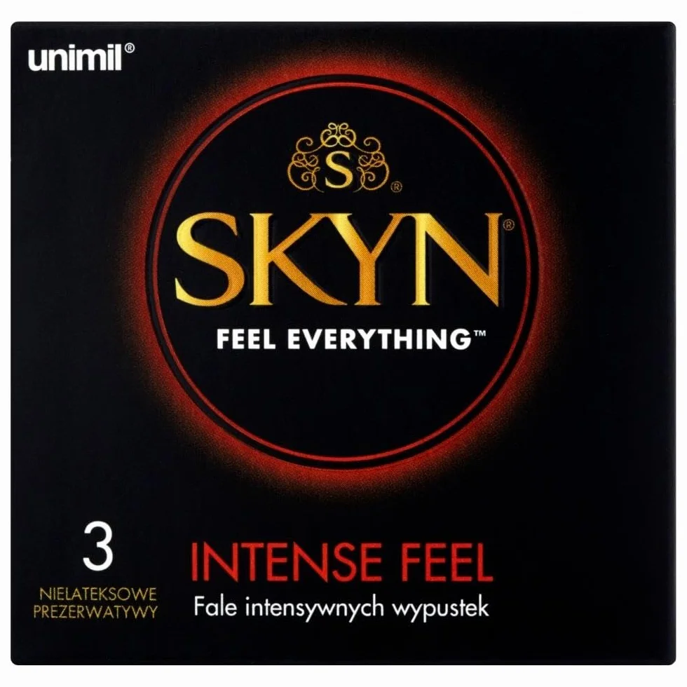 Unimil Skyn Intensive Feel Prezerwatywy, 3 Sztuki