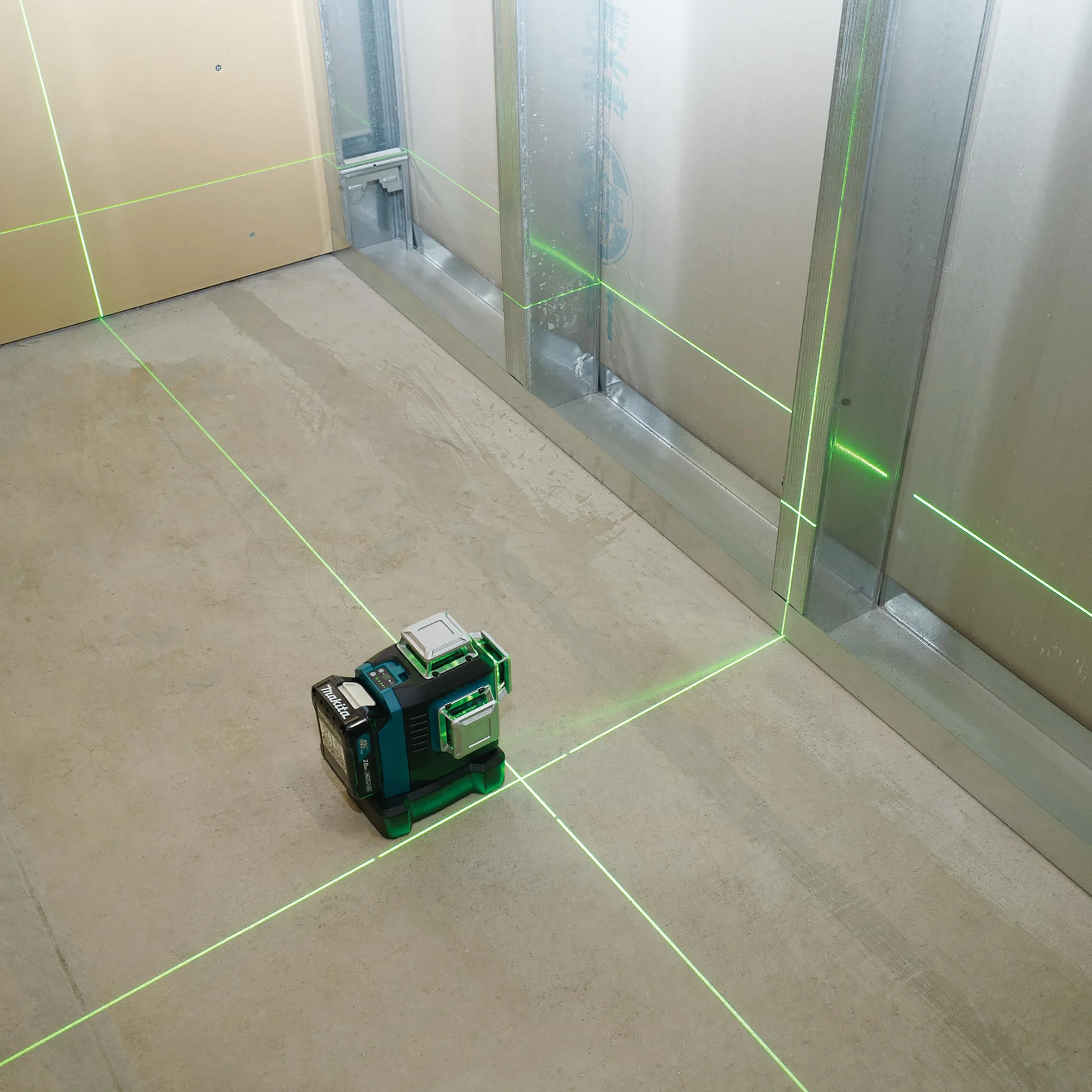 Makita Laser Wieloliniowy, Wielokolorowy, 70-140 m