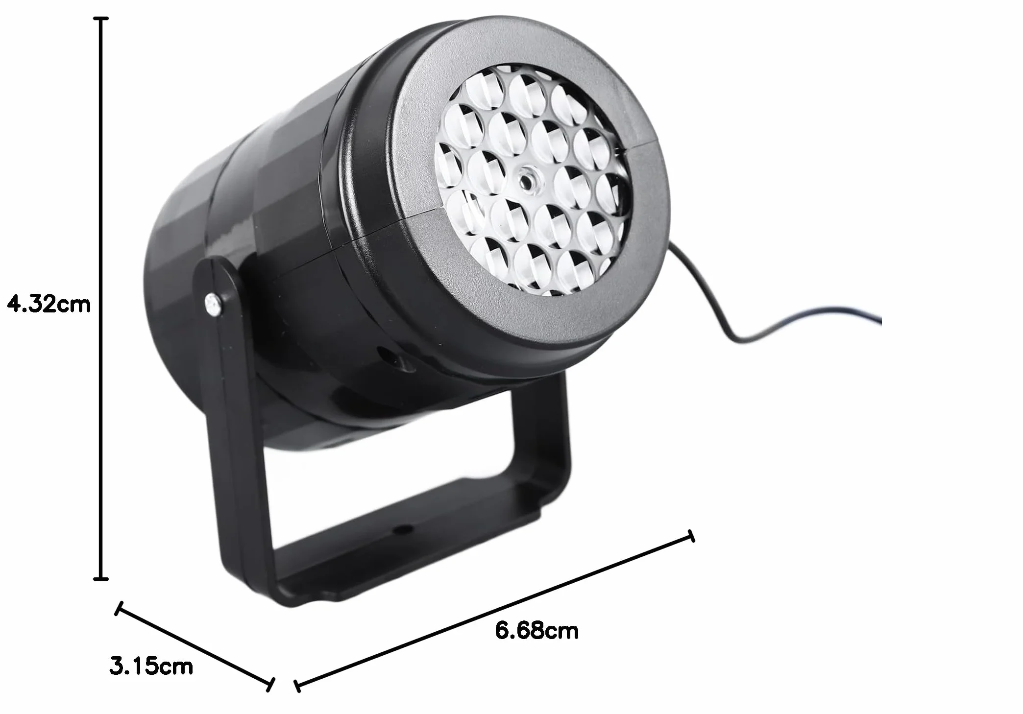 Światła Projektora z Płatkami śniegu Bożonarodzeniowego IP65 Wodoodporna Dynamiczna Dioda LED HD Opady śniegu Obrotowa jasność o Wysokiej Jasności do Dekoracji Wnętrz w Ogrodzie