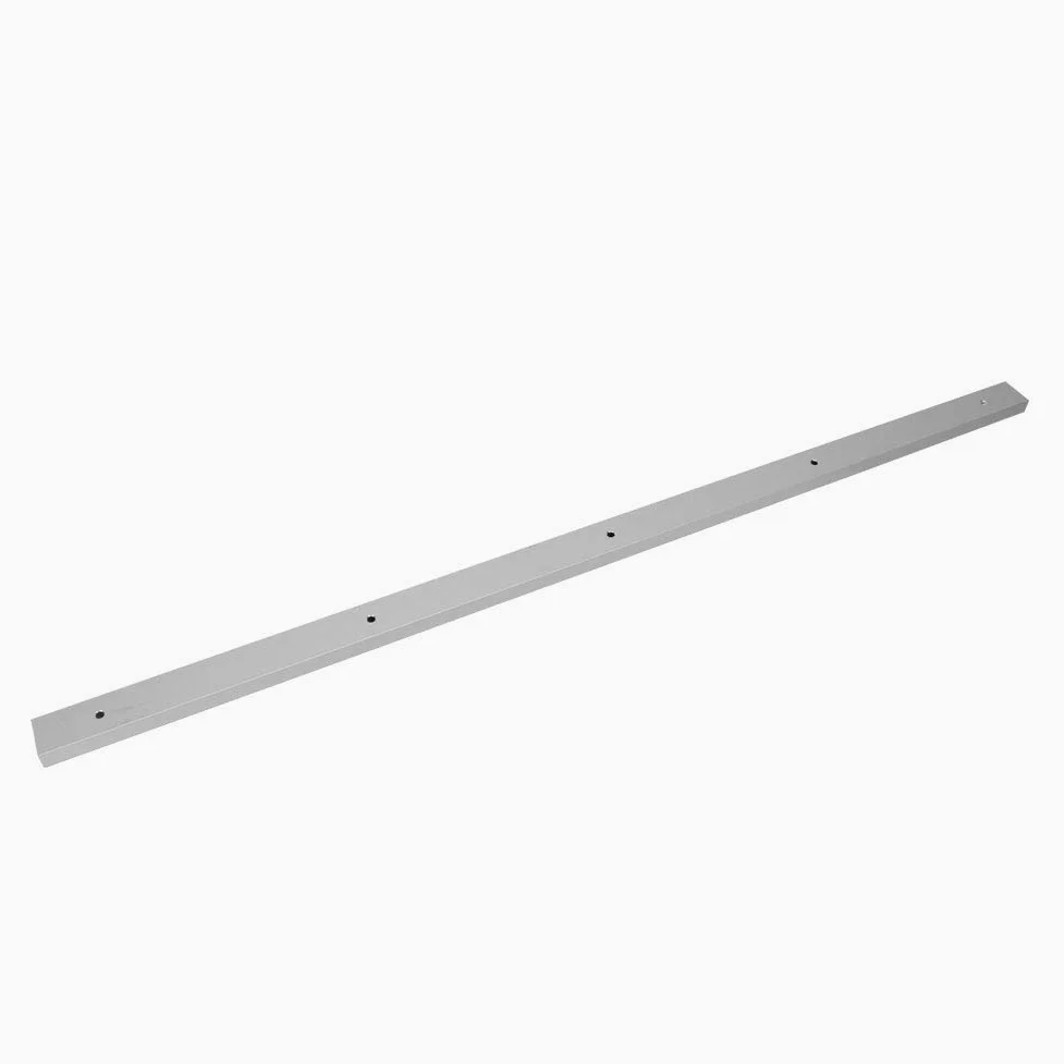 AMONIDA Wysokiej Jakości Aluminiowy Przyrząd do Prowadnicy T, Gładki Uchwyt do Projektów Związanych z obróbką Drewna 1220 Mm / 48 Cali (Rynna o długości 0,8 m, ze śrubami ze stali)