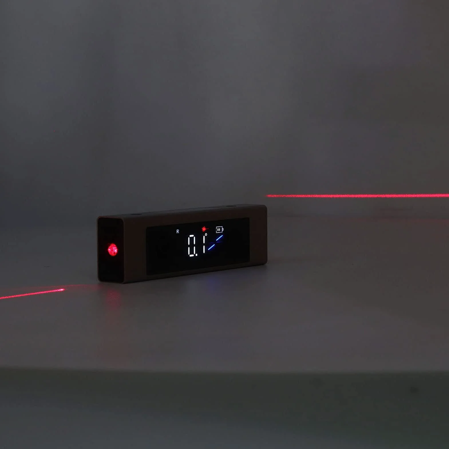 Linijka Do Poziomowania Laserowego LED Z Cyfrowym Wyświetlaczem Przyrząd Pomiarowy Narzędzie Pracy Jednostronny Ręczny Cyfrowy Miernik Kąta