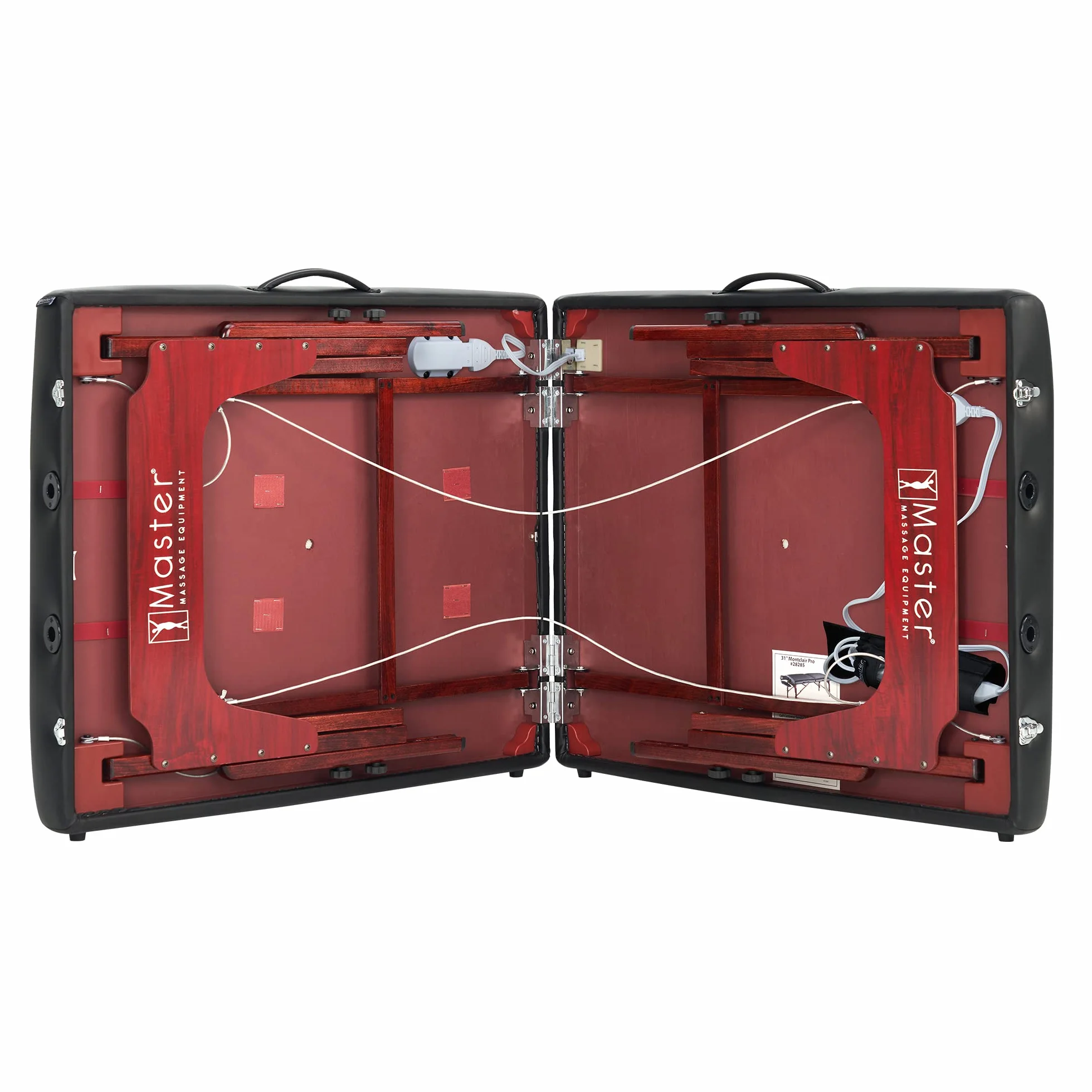 Master Massage Therma Top Mobil leżanka do masażu, podgrzewana, Reiki, składana, 71 cm, kolor czarny
