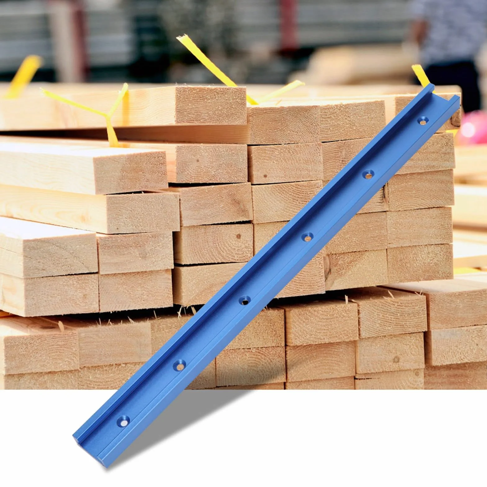 6 Sztuk 1000mm Prowadnica Ukośna Narzędzie Aluminium T Track T Slot Prowadnica Ukośna Narzędzia Jig do Stołu Routera do Obróbki Drewna