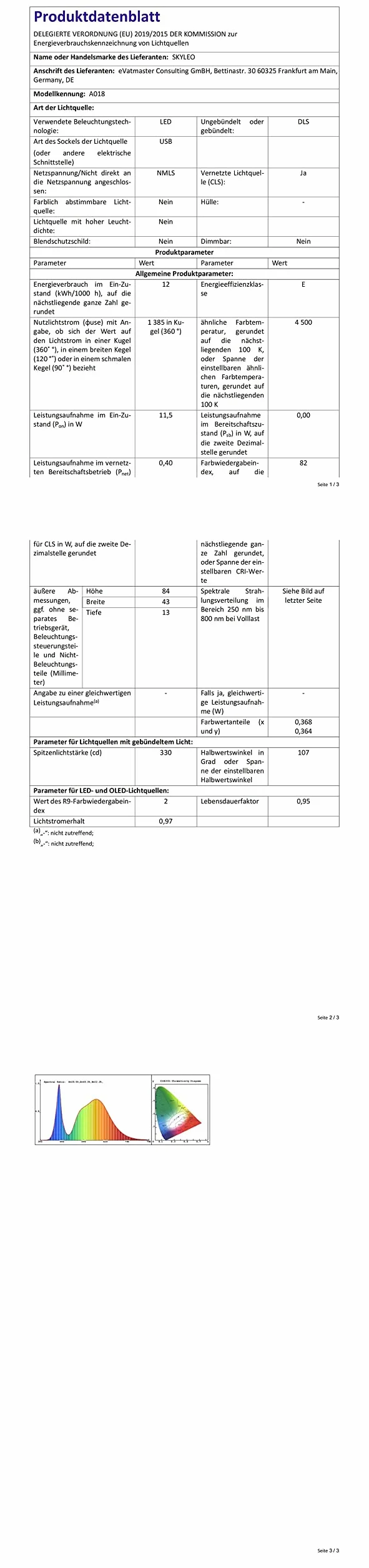 Lampa Biurkowa SKYLEO - LED Lampy na Biurko - 5 Trybów Kolorów X 11 Poziomów Jasności - Regulowane Ramię Obrotowe - Timer i Funkcja Pamięci - Lampa Studyjna 12 W - Czarna
