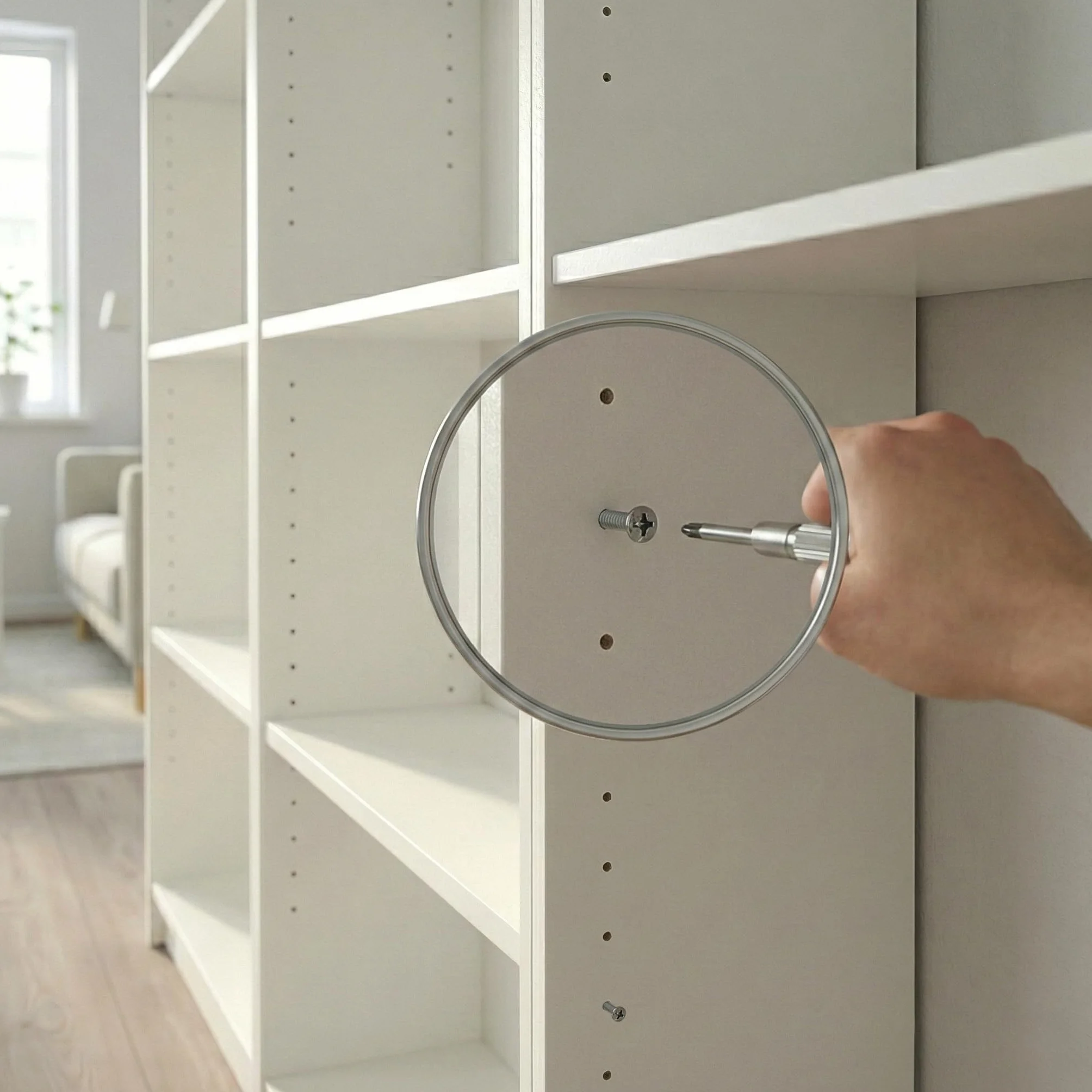 Zestaw śrub łączących do IKEA PAX, BILLY, VITVAL & INLÄGG – M4 łącznik meblowy z ocynkowanej stali, zamiennik do 100402 & 100644