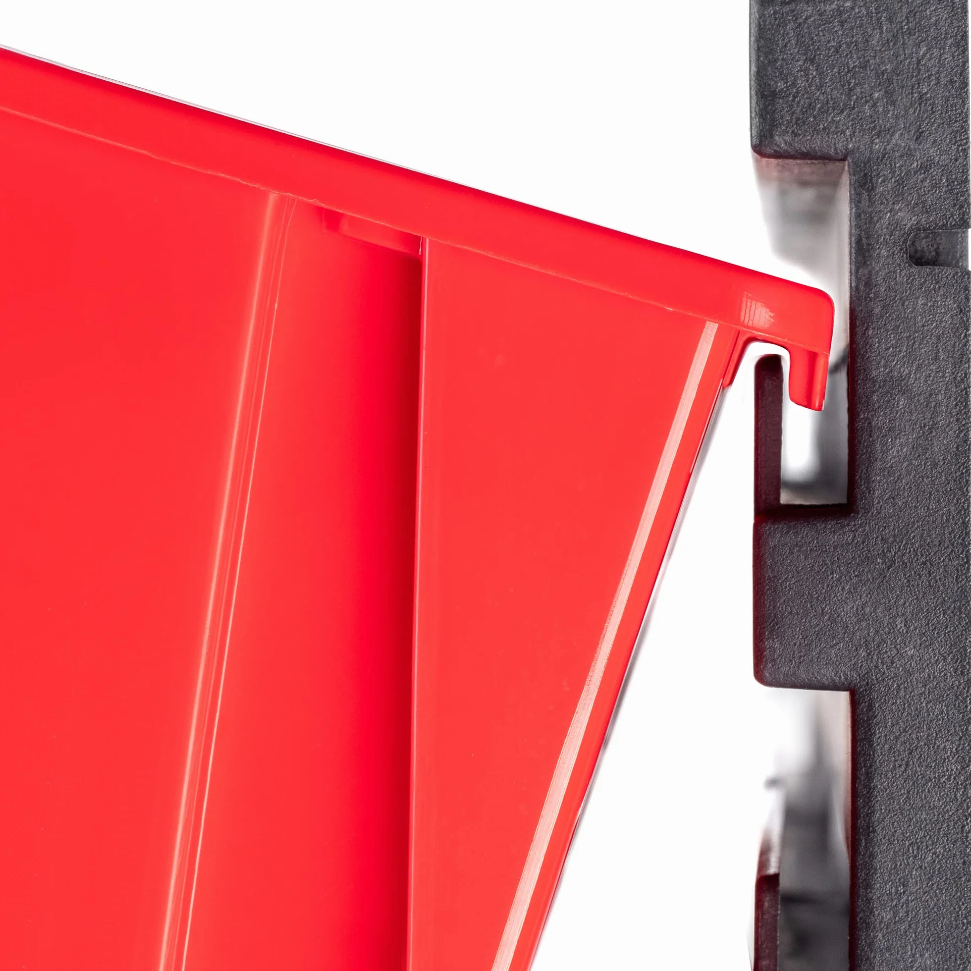 KADAX Regał ścienny warsztatowy, 58 x 78 cm, system magazynowy z wytrzymałego tworzywa sztucznego, odporny na promieniowanie UV, regał warsztatowy, rozszerzalne płyty ścienne, regał do garażu