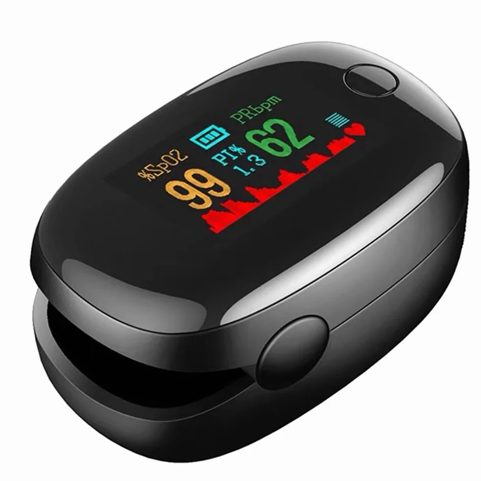 Mini klips na palec monitor impulsu nasycenie tlenem wielokrotnego użytku dla entuzjastów wspinaczki
