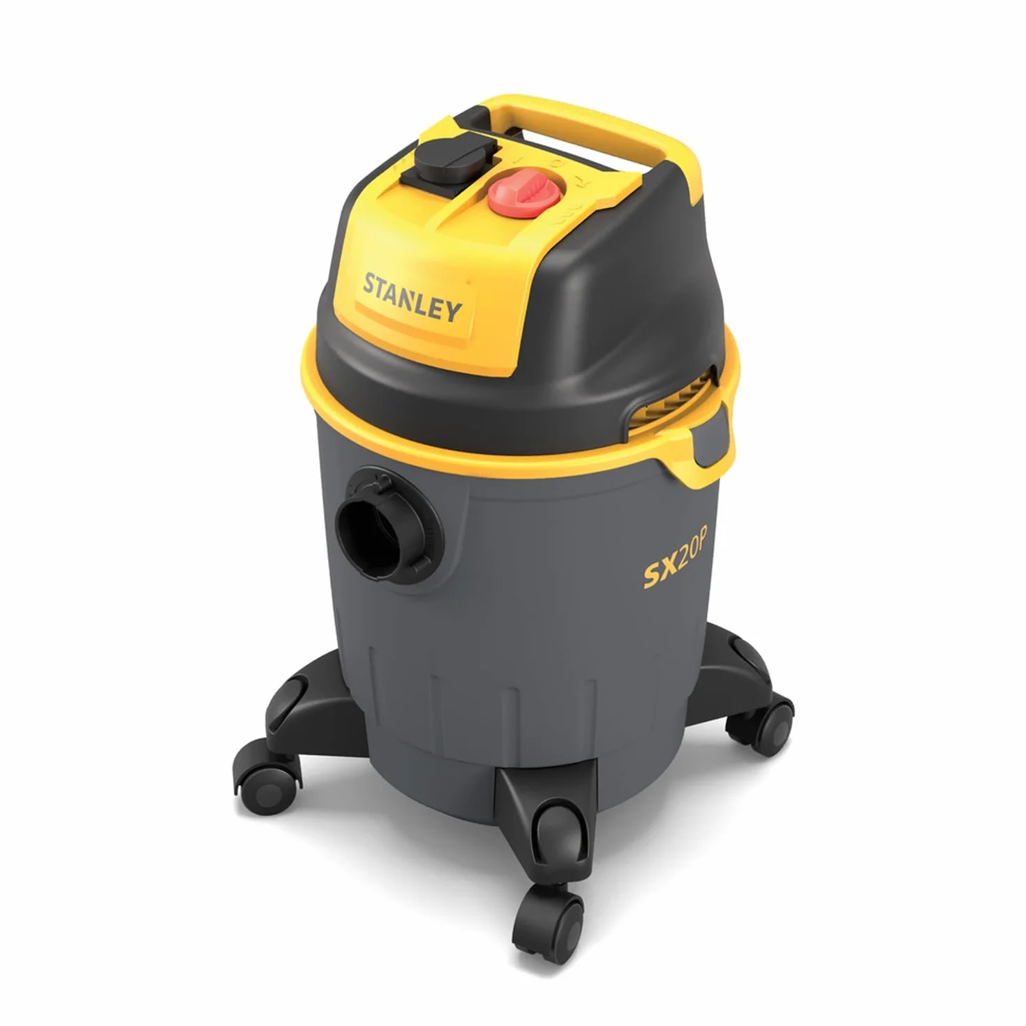 Stanley SXVC20PTE Odkurzacz, 1200 W, Czarny/Żółty, 38.1 x 41.7 x 54.5 cm; 4.8 kg, 1 Sztuka