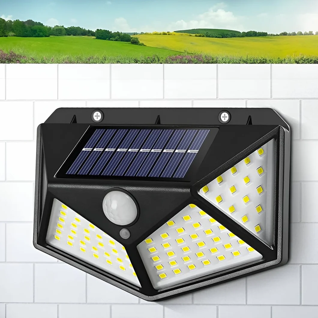 Lampa solarna ścienna LED BK-100