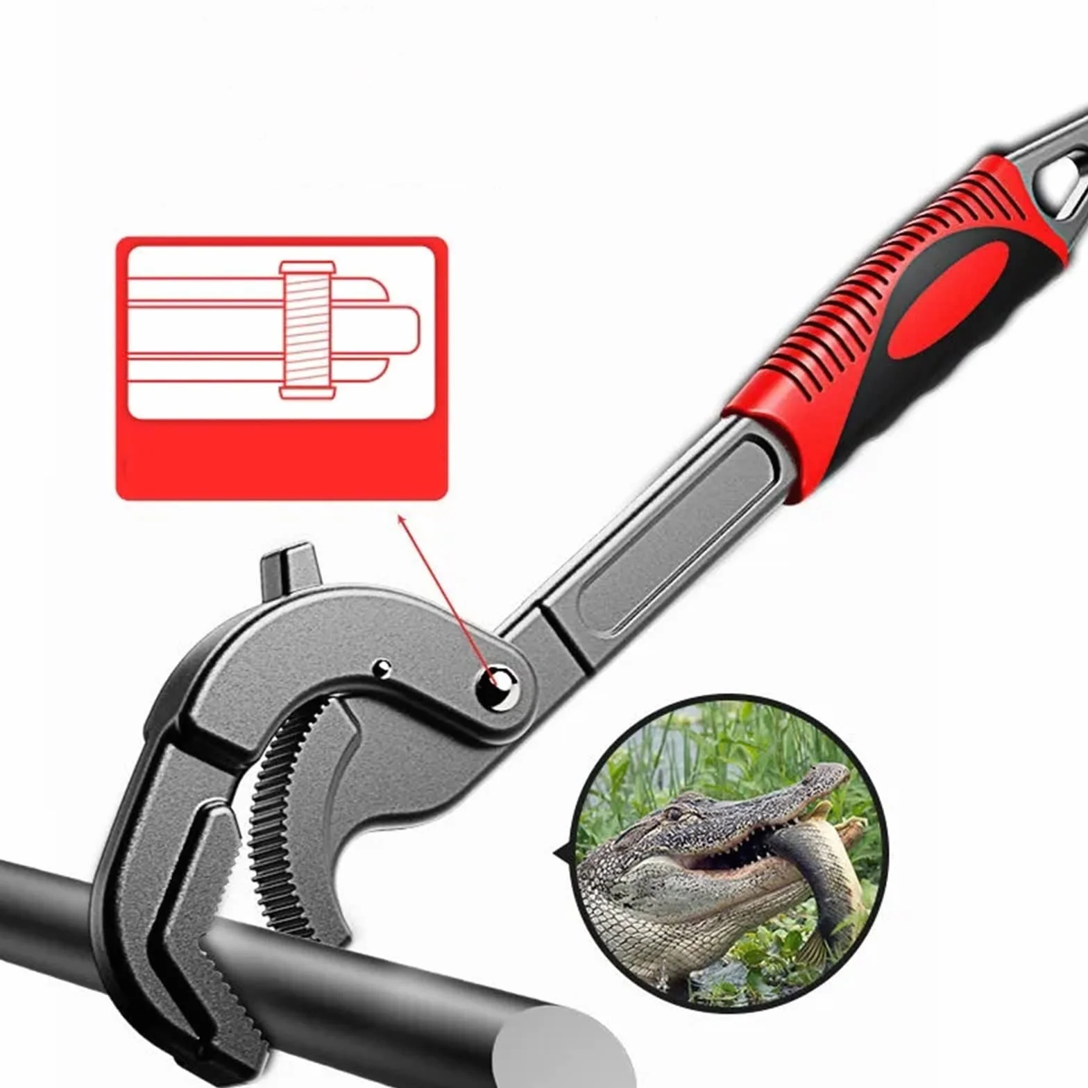 Klucz nastawny, uniwersalny klucz do rur, otwarte narzędzie wielofunkcyjne, otwarte narzędzie 6-22MM/14-60MM, klucz ze stali węglowej, narzędzie ręczne dla hydraulika,Verstelbare moersleutel