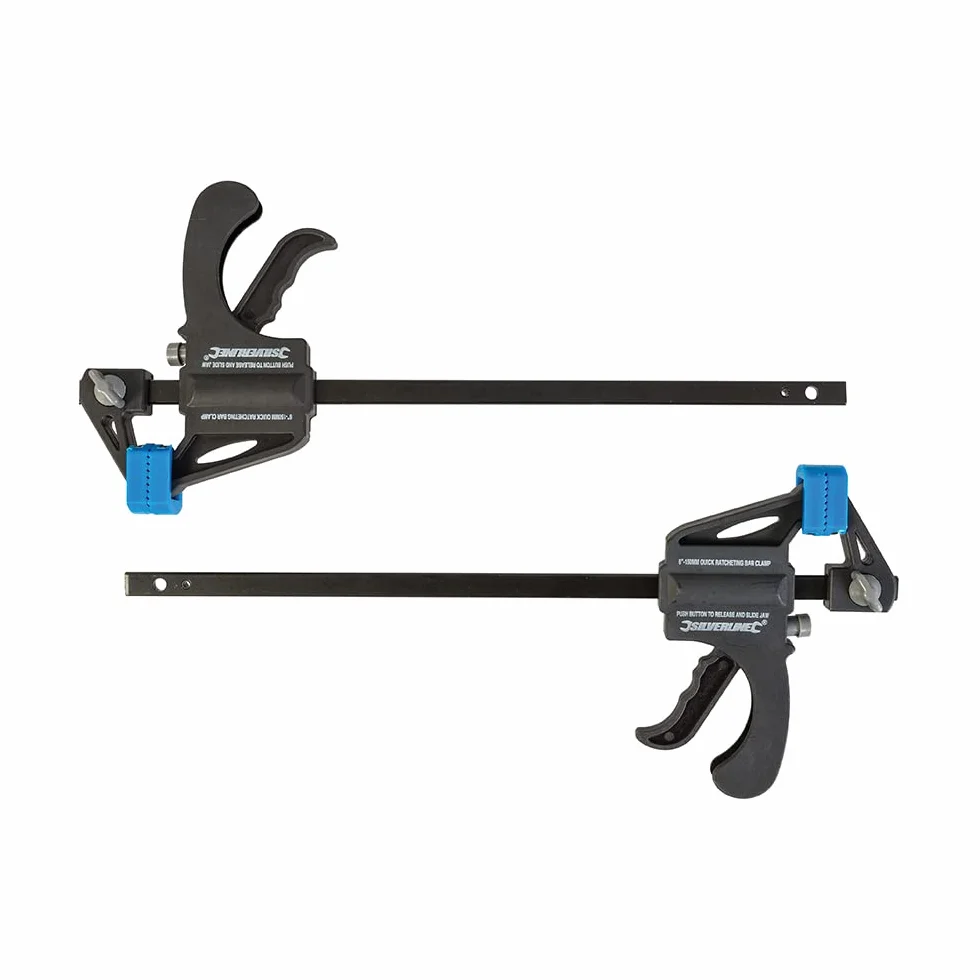 Silverline 250115 Mini zaciski 2 szt. 150 mm