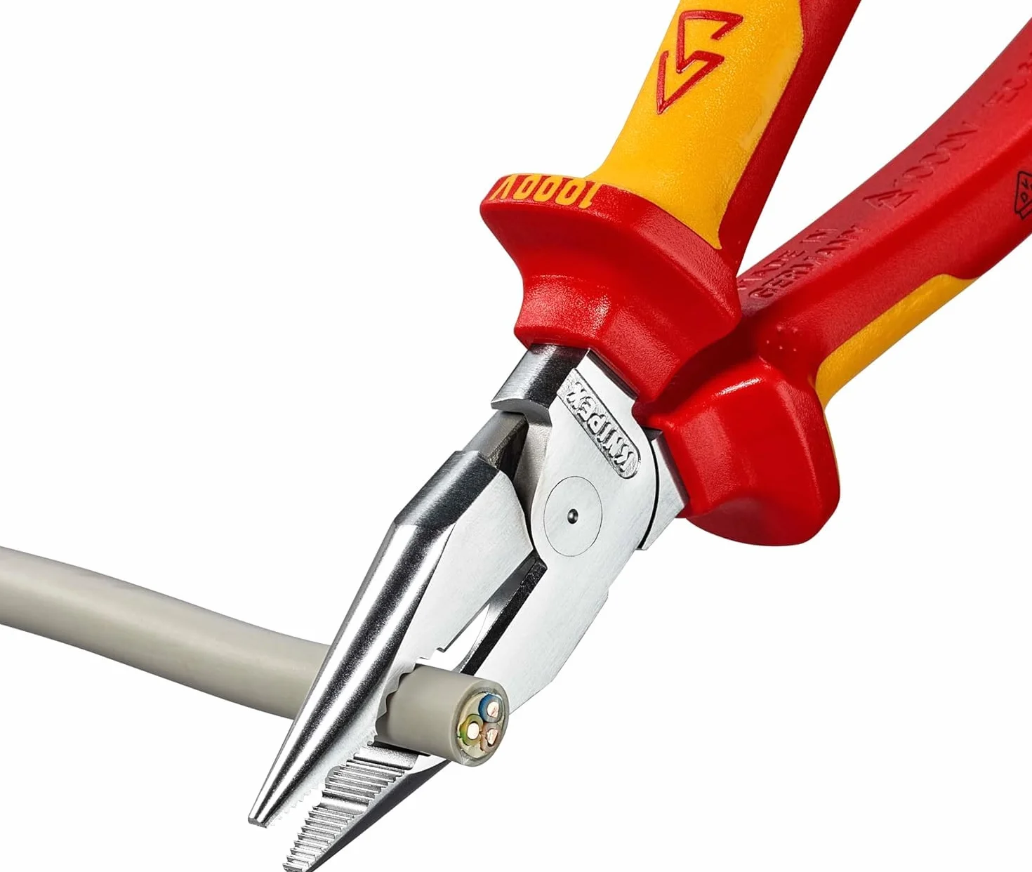 KNIPEX Szczypce uniwersalne 185 mm izolowane VDE chromowane wielokomponentowe 08 26 185
