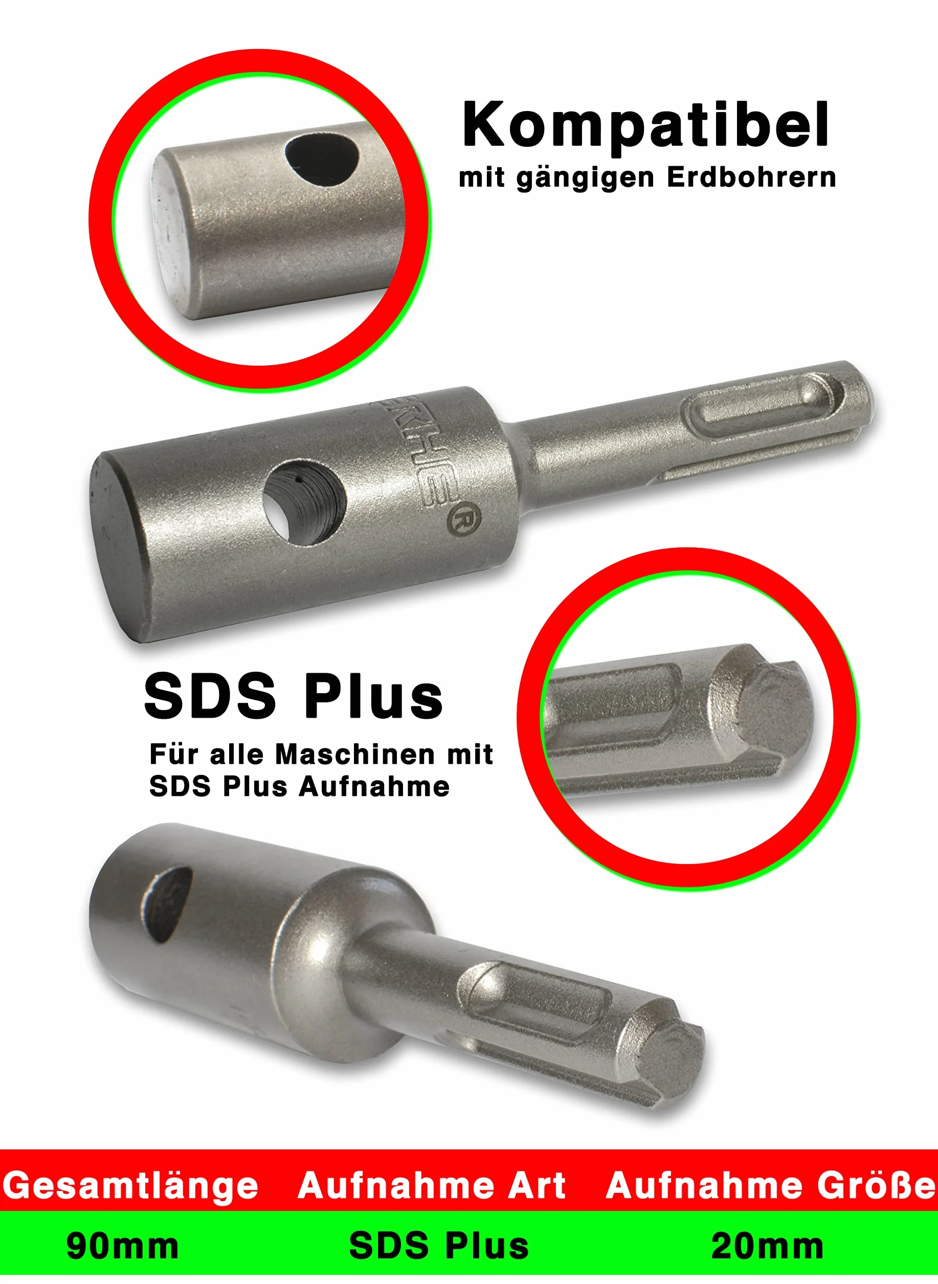 WERHE wiertarka świder 150 mm SDS Plus