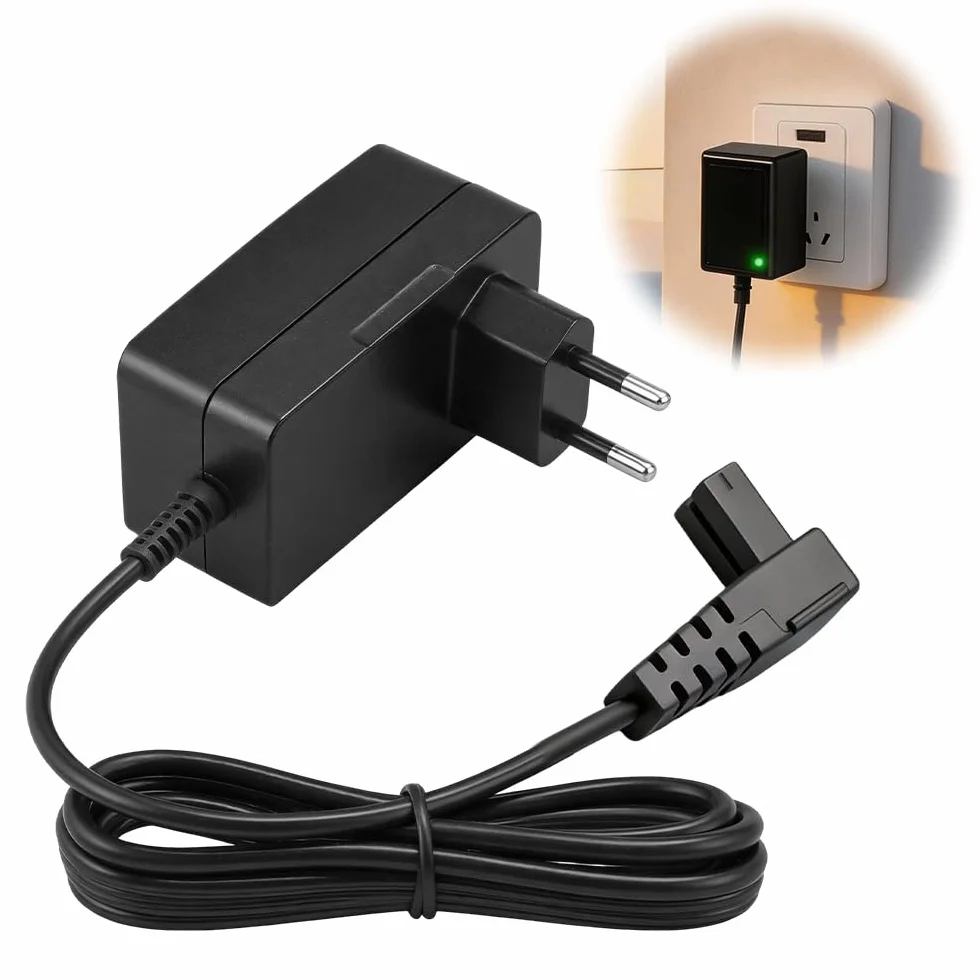 Ładowarka do robota basenowego, zasilacz sieciowy 12,6 V, ładowarka kompatybilna z odkurzaczem basenowym, robotem basenowym, kablem do ładowania ze wskaźnikiem ładowania do robota basenowego