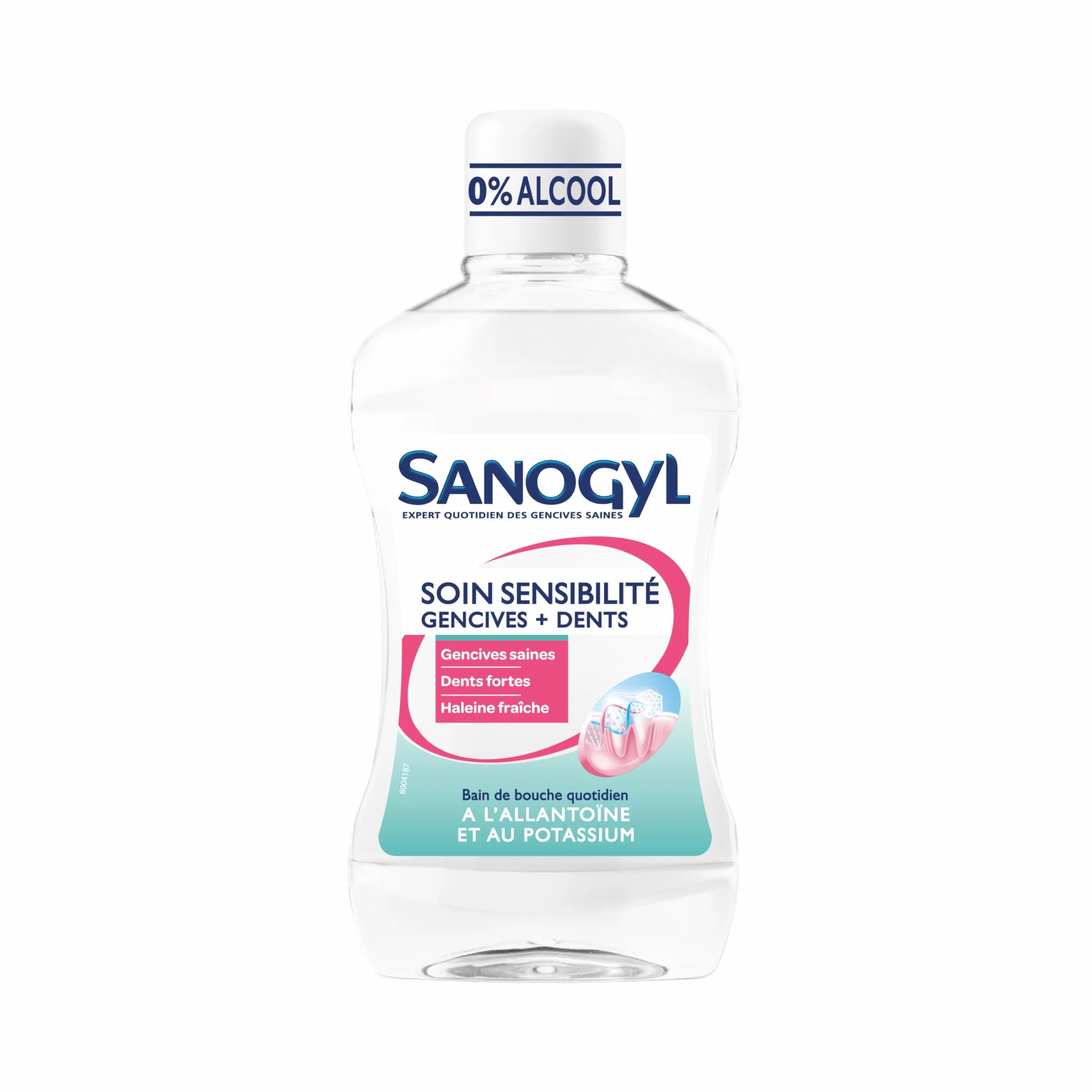 Sanogyl Płyn do płukania jamy ustnej Wrażliwość Dziąsła i Zęby 0% Alkohol 500 ml