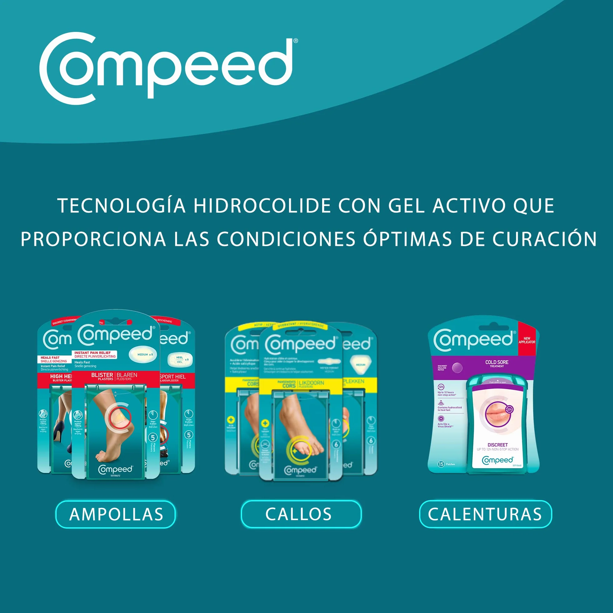 Bunion Dressings Compeed (5 uds)
