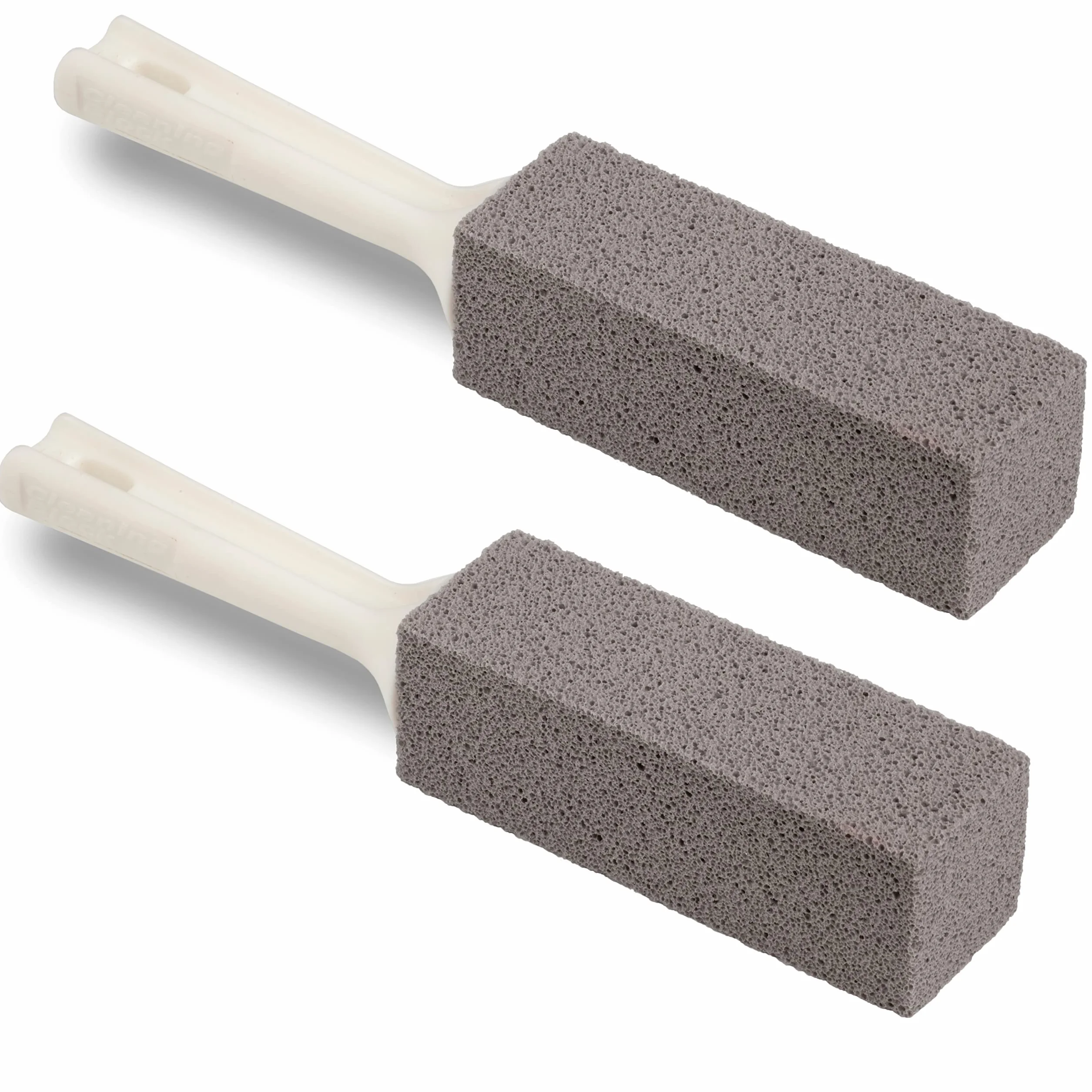 Cleaning Block 10027EI Kamień do Czyszczenia Wc, Szary, 2 Sztuki