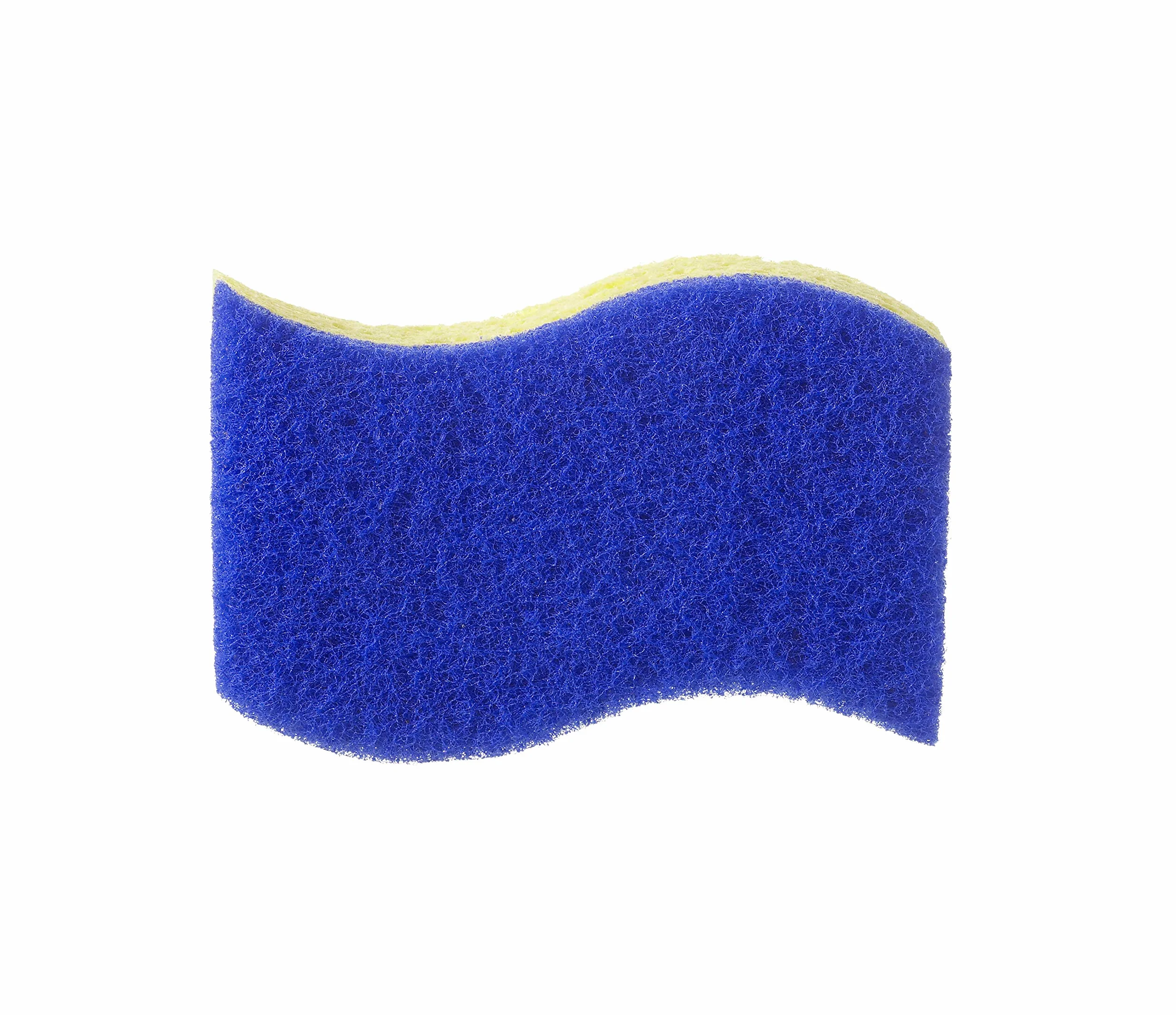 Spontex 328903 Gąbka do naczyń, 2 Sztuki, Żółty/Niebieski