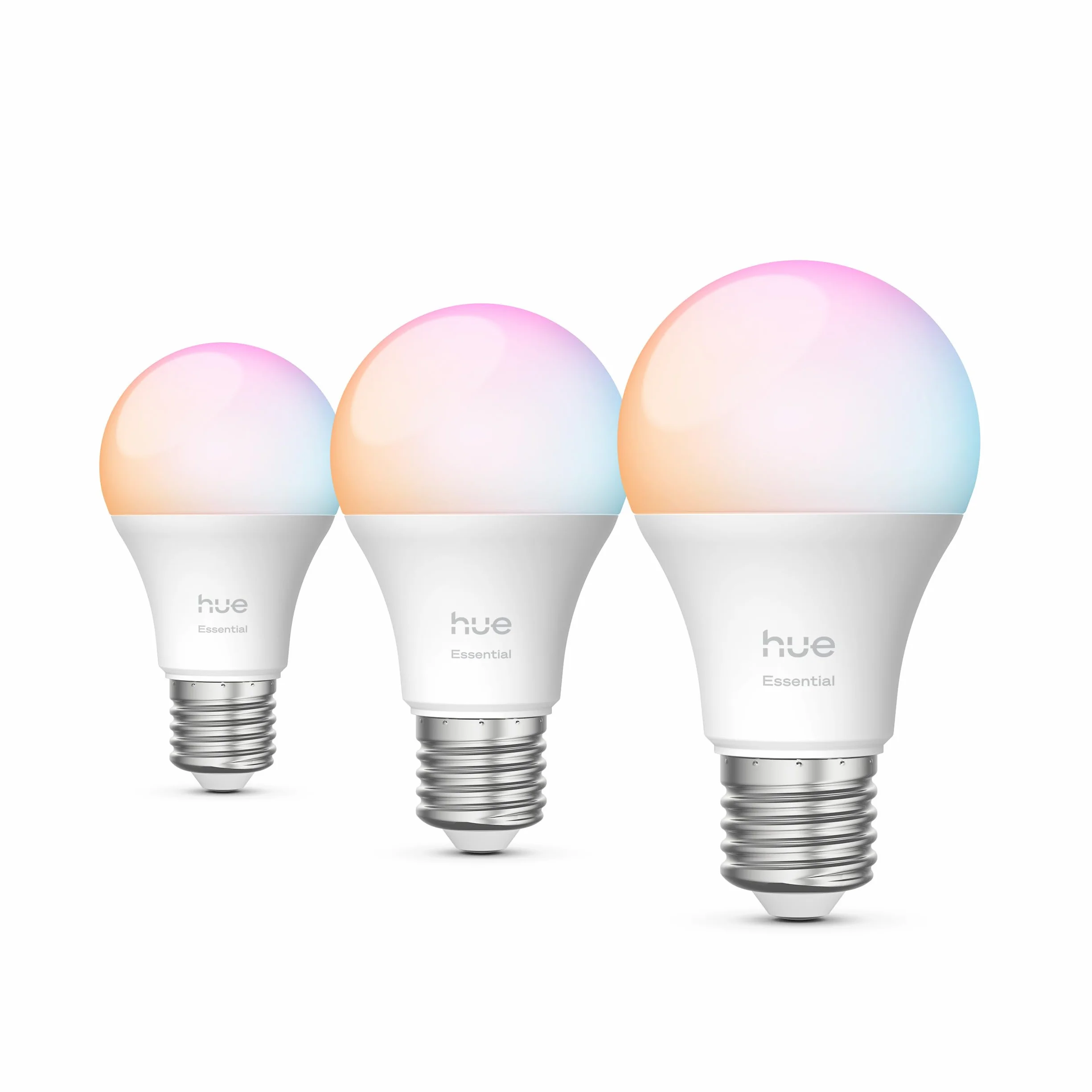 Philips Hue Essential E27 A60 żarówki 8 W, 3 szt