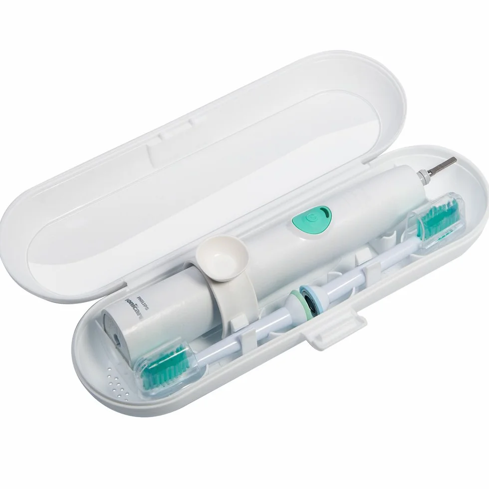 Nincha Philips Sonicare Series przenośne etui na szczoteczki do zębów elektryczne, trwałe, przyjazne dla środowiska, oddychające, tworzywo sztuczne do kontaktu z żywnością (białe)