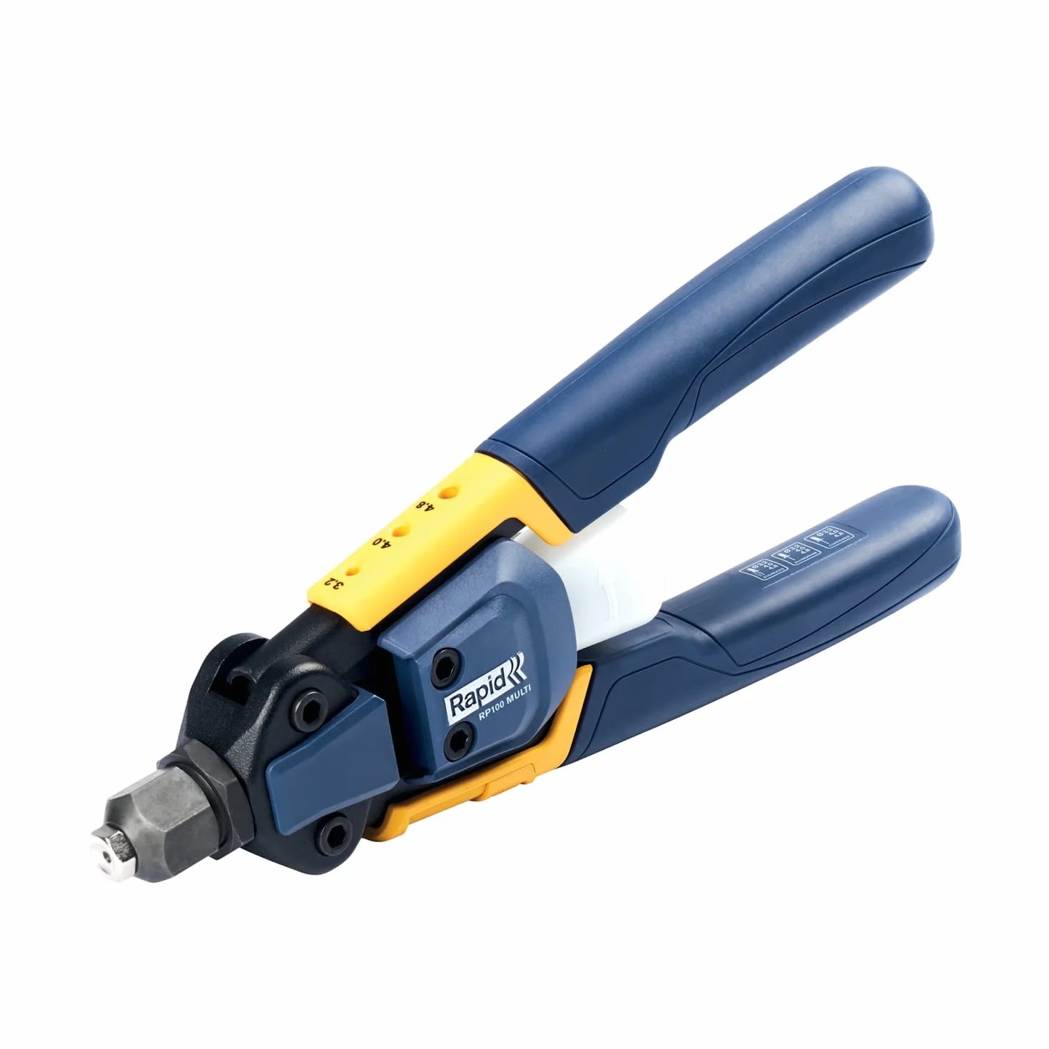 Nitownica Ręczna RP100 Multi z Dyszą MULTI do Nitów Aluminiowych, Stalowych i Miedzianych 3,2–4,8 mm
