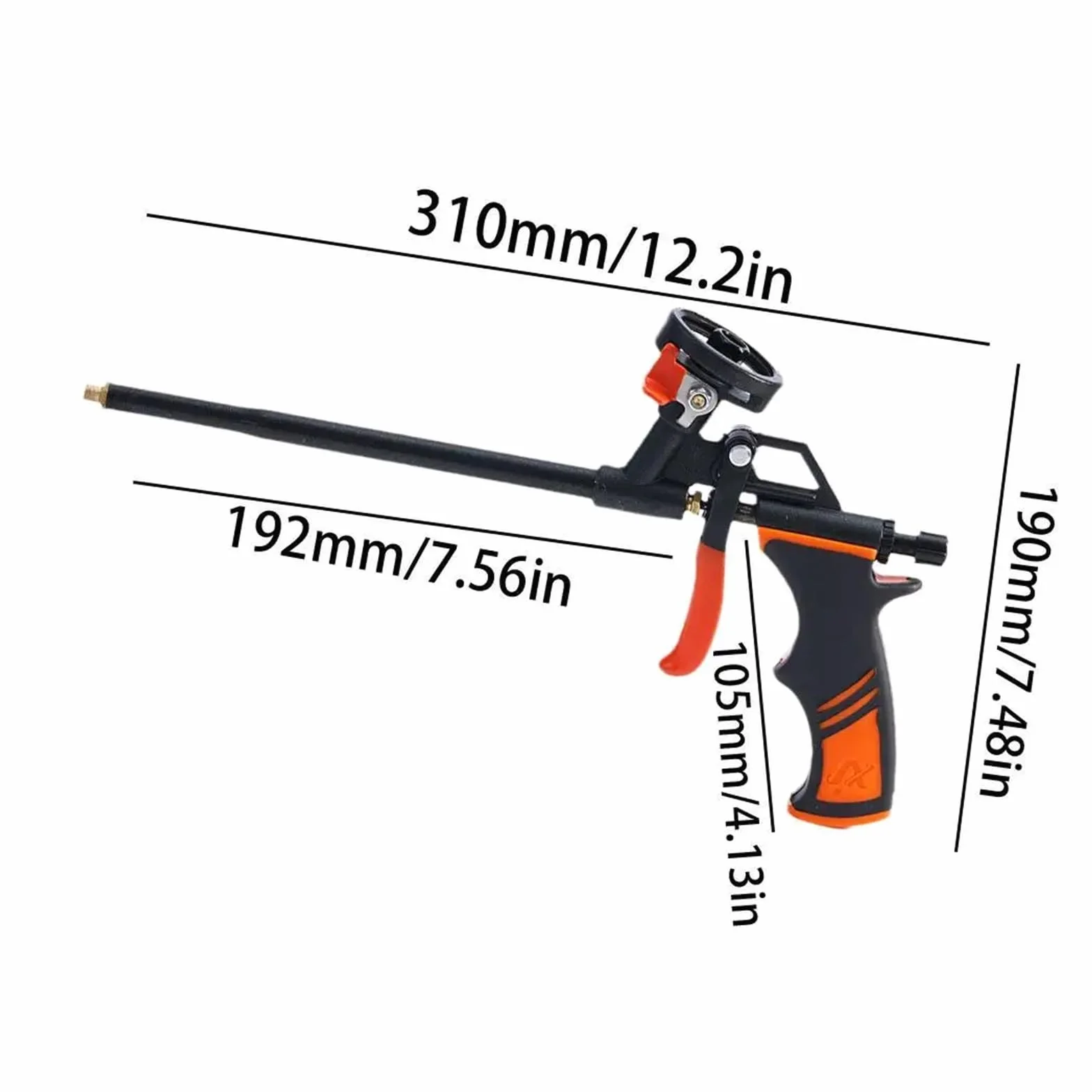 Pistolet do malowania natryskowego 1 Szt. Pistolet Do Pianki Poliuretanowej Z Perfluorowęglowodorem, Ręczne Narzędzie Do Renowacji Domu, Pistolet Natryskowy Do Pianki Rozprężnej, Bezpłatne Czyszczenie