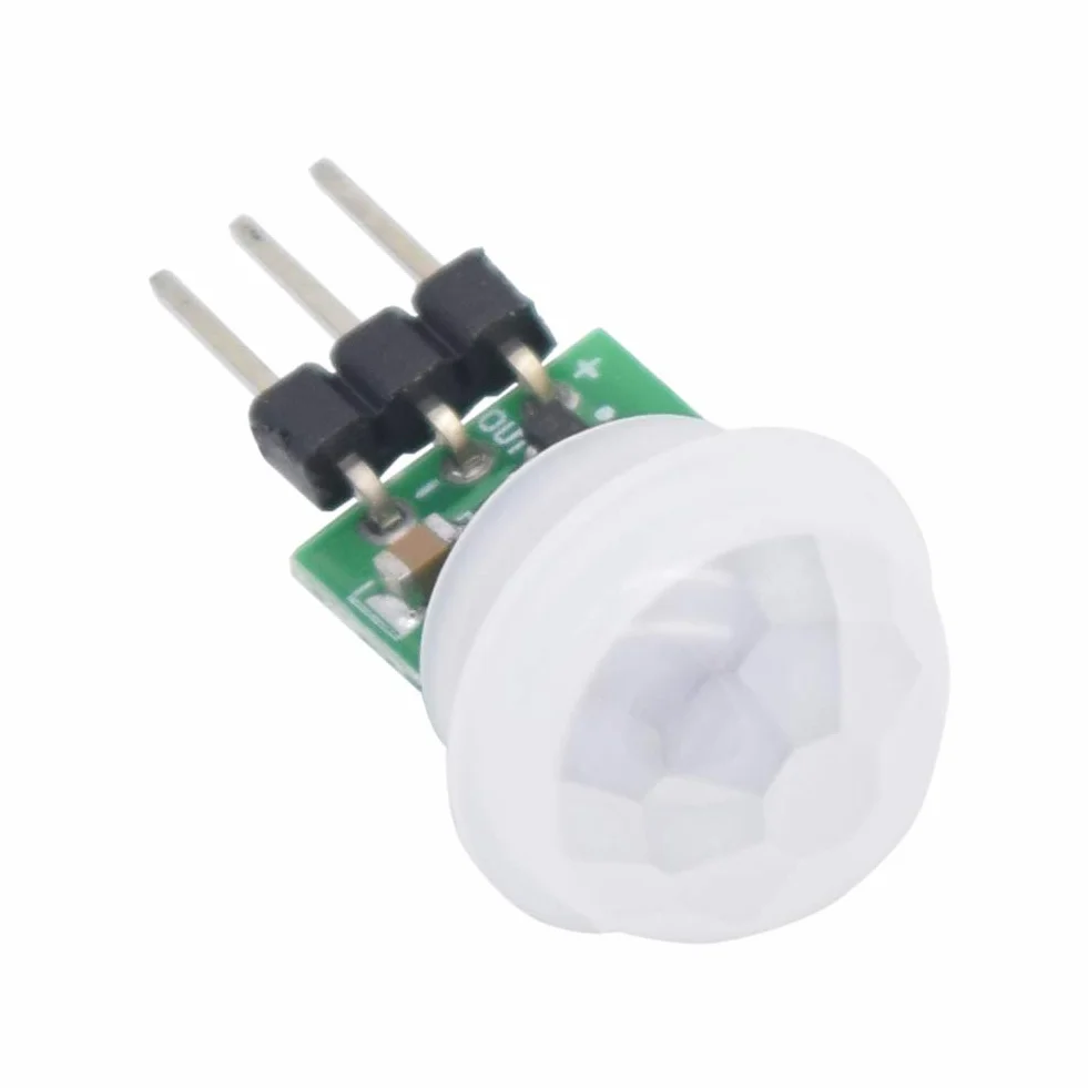 Hailege 3 szt. AM312 Mini Pyroelektryczny czujnik PIR moduł czujnika podczerwieni, czujnik podczerwieni do ciała Manual Motion Infrared IR Detector