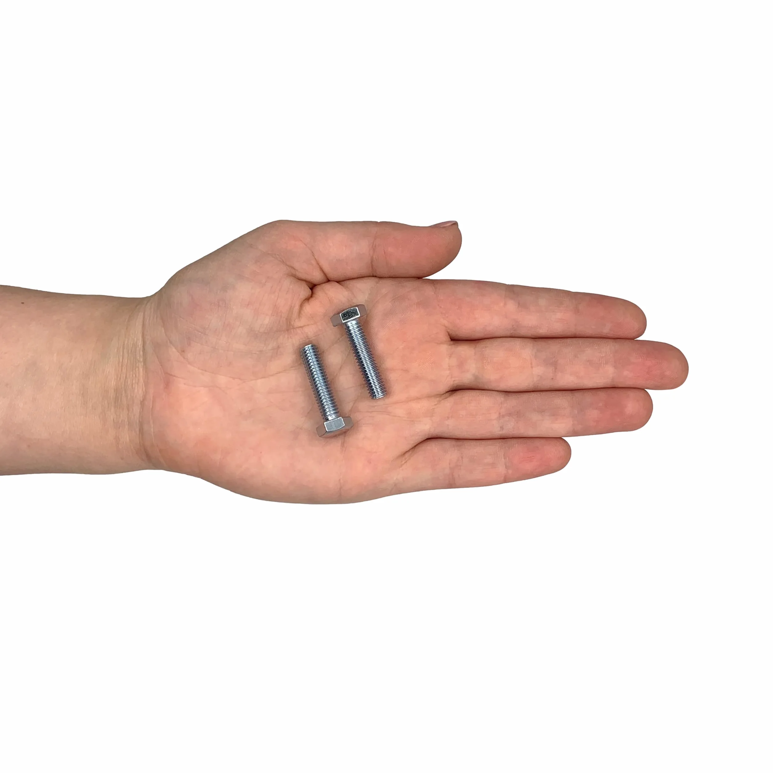 (100 sztuk) DIN 933 śruby sześciokątne ze stali ocynkowanej M6 x 25 mm 8,8 klasy, śruby sześciokątne, w pełni gwintowane, łba sześciokątna, śruba do kranu (100, M6 x 25 mm)