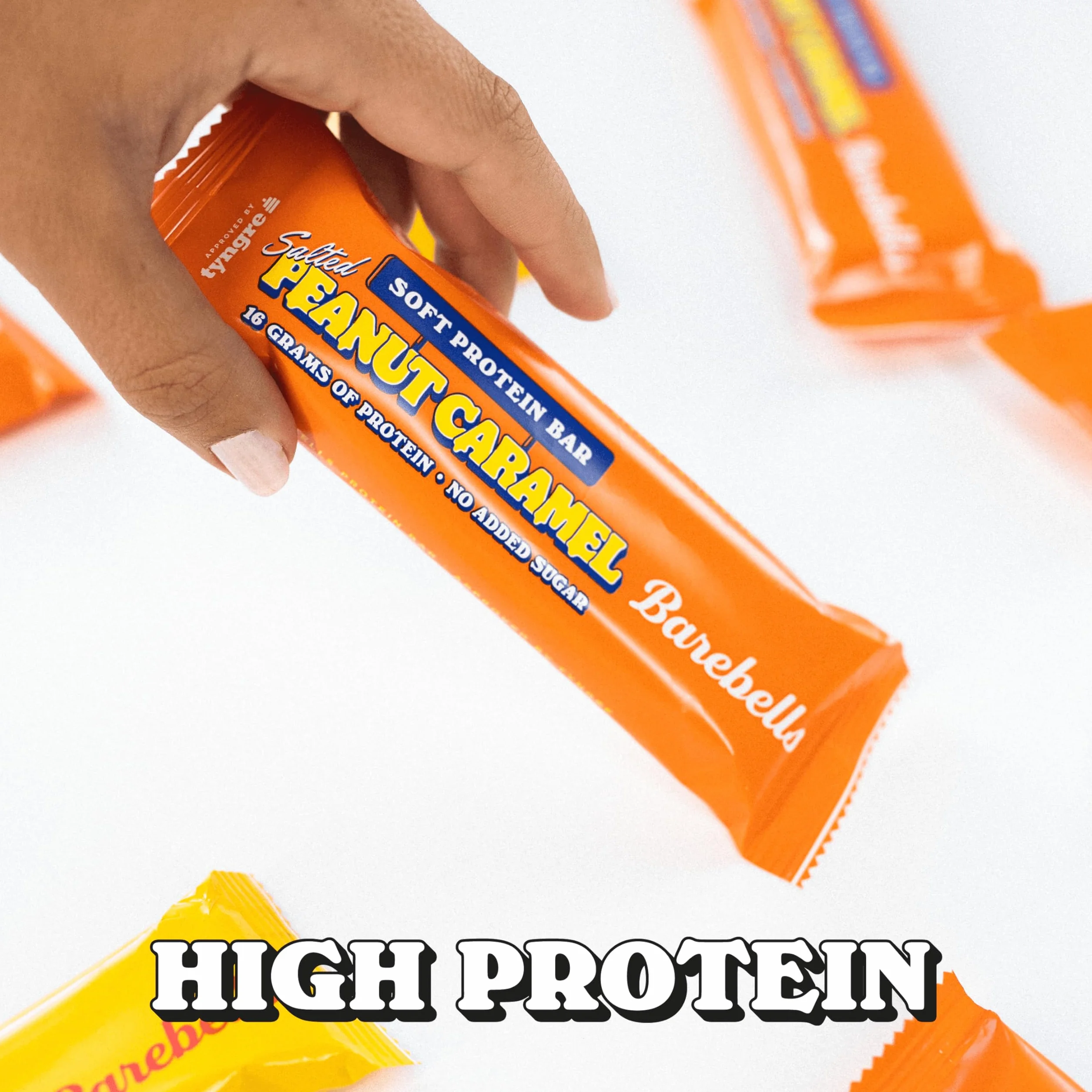 Protein Bar Batonik Proteinowy Niska Zawartość Cukru Salted Peanut Caramel 12 x 55 g