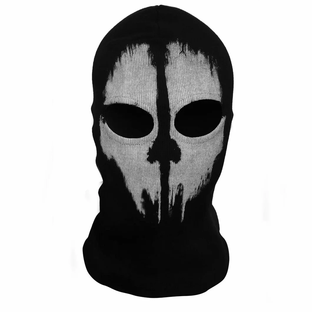 Kominiarka z nadrukiem duchów do gier wojennych Halloween Cosplay