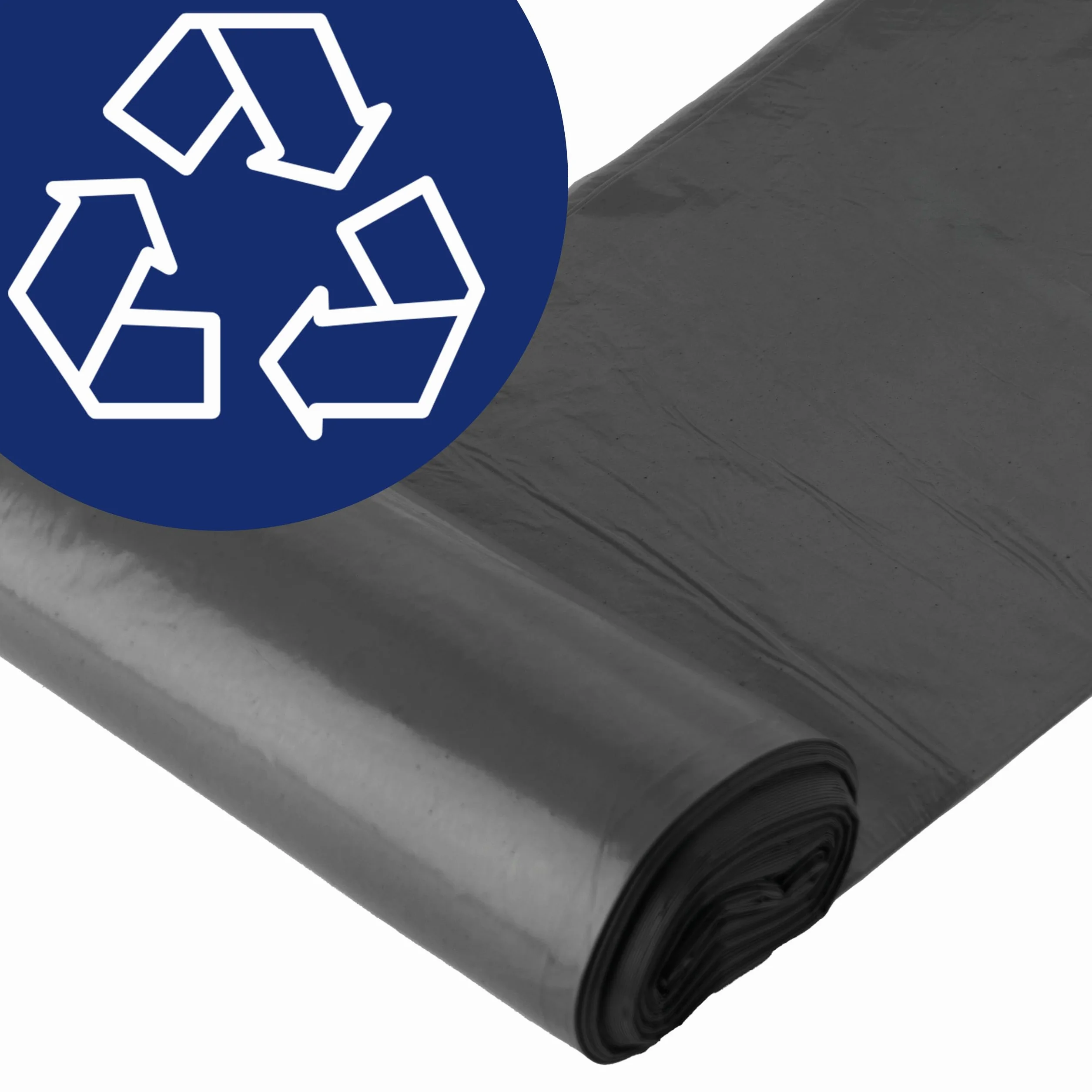 Worki na Śmieci Bardzo Mocne 120L Rolka 10 szt Wytrzymałe Materiał LDPE w Rulonie do Pracy, Domu, Garażu Neutralizujące Zapach