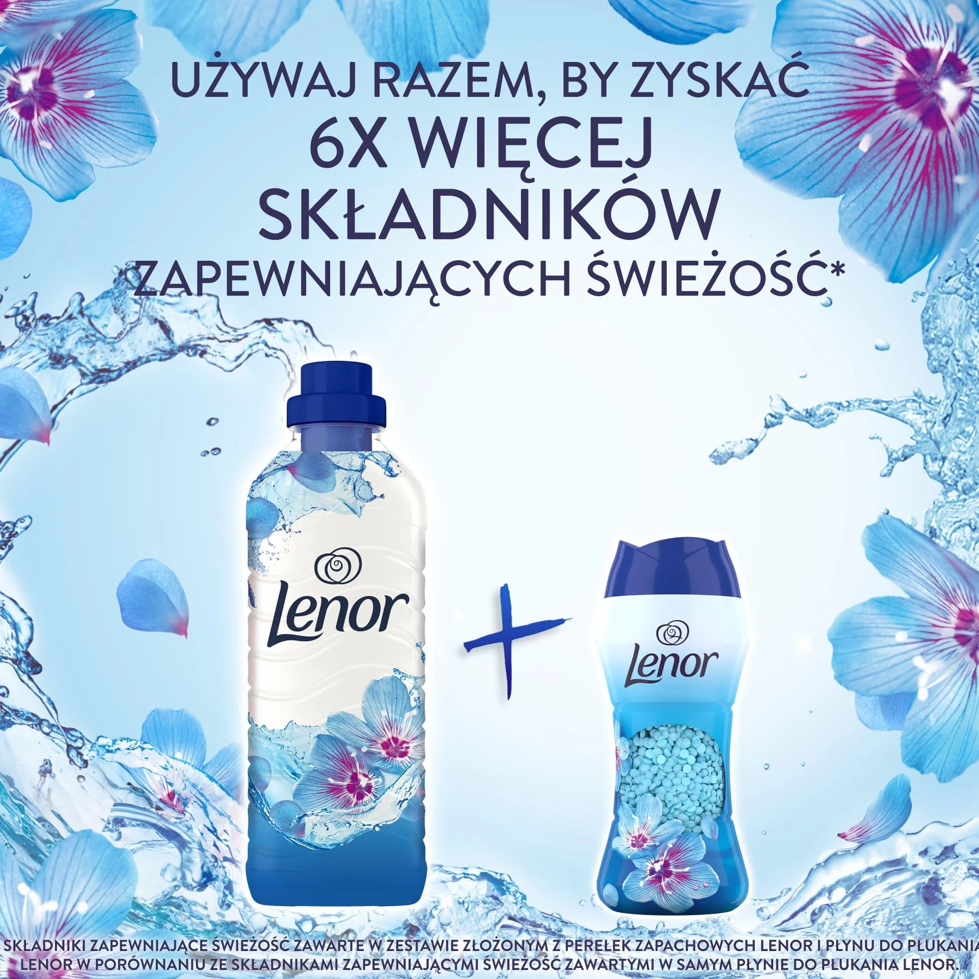 Lenor Płyn do płukania tkanin 94 prań, Spring Awakening, Świeża pościel nawet przez 7 dni