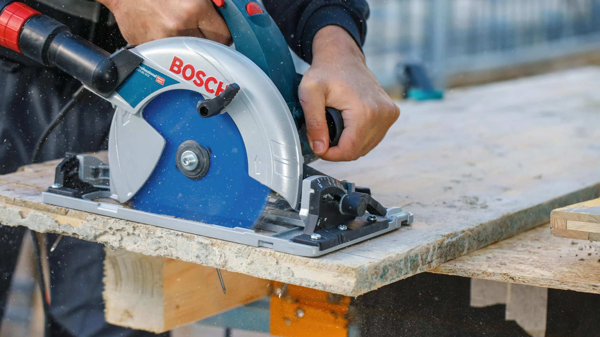 Bosch Professional Brzeszczot do piły tarczowej Expert for Construct Wood (drewno, 165 x 20 mm, 24 zęby, akcesoria do piły tarczowej)