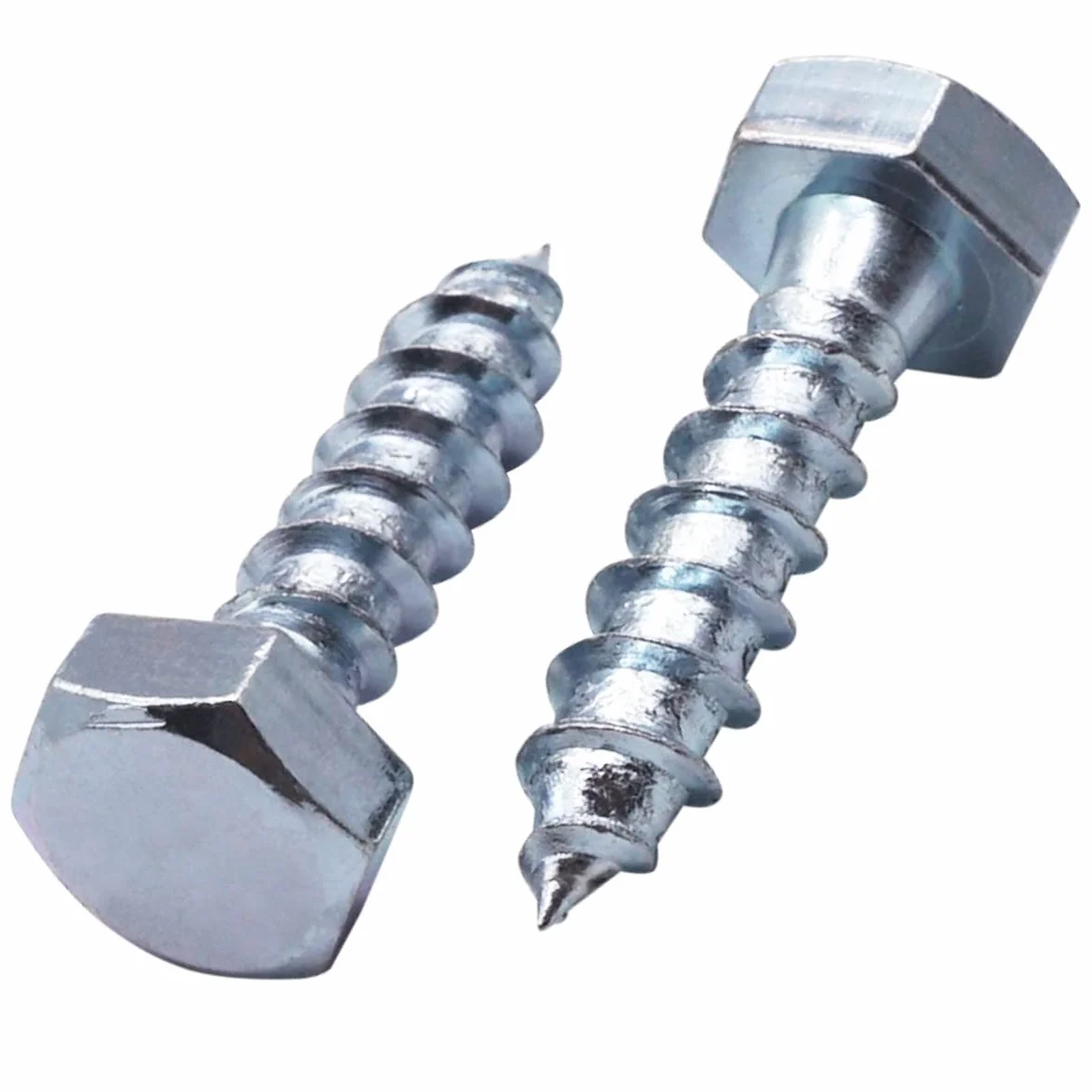 DIN 571 śruby do drewna z łbem sześciokątnym M10 x 40 mm (70 szt.)