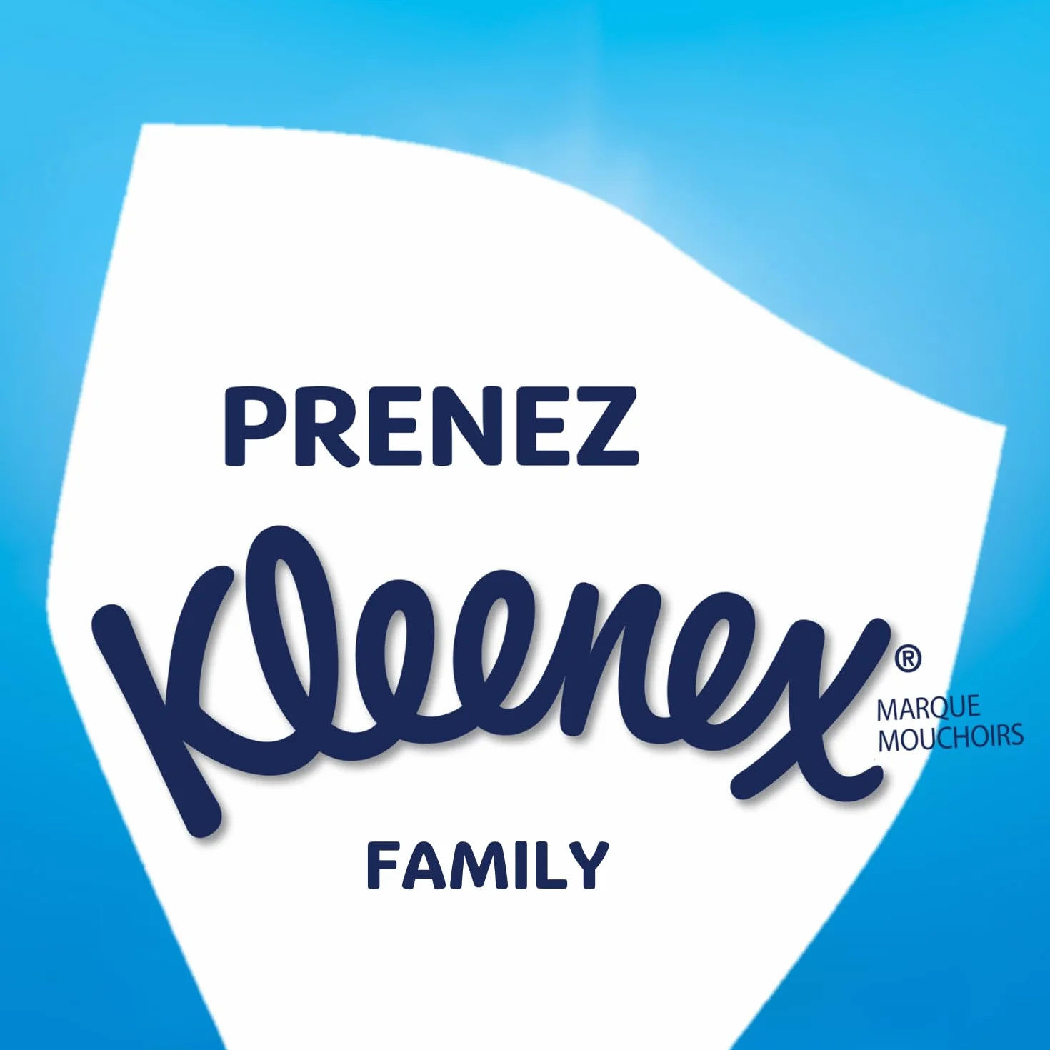 KLEENEX - Rodzinne chusteczki maxi-pack (15 pudełek po 128 chusteczek) - idealny rozmiar dla całej rodziny - Wyprodukowano we Francji