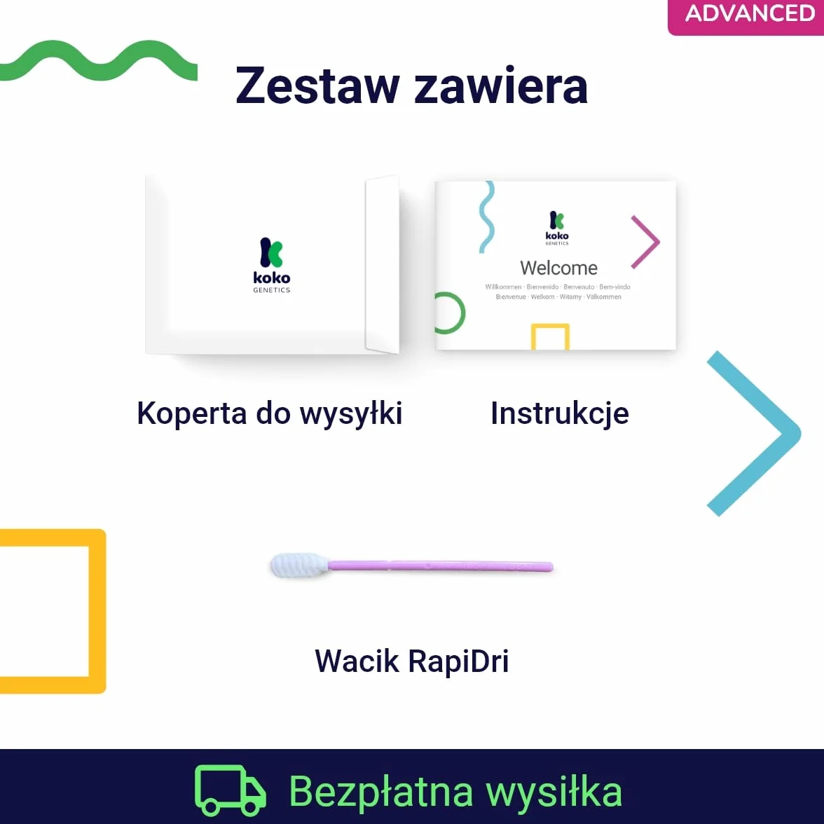 Koko Genetics Test DNA dla Kotów Advanced - (+150 Raporty Ras, Zdrowotne i Cech) - Aktualizacje bez dodatkowych kosztów