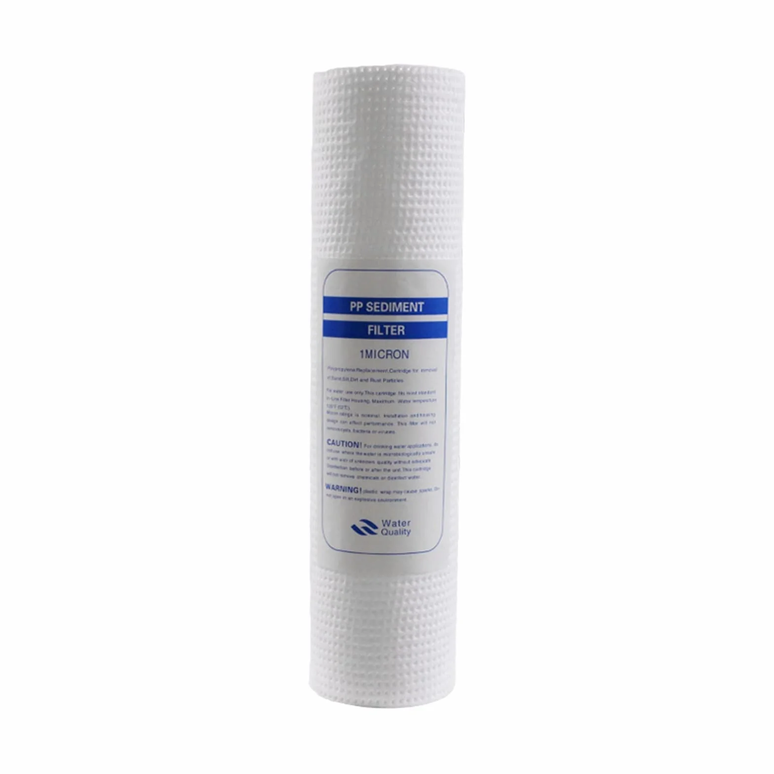 Filtr Wody, 10 sztuk 5 mikronów Pp Spun polipropylen osadowy wkład do filtra wody odwrócona osmoza 10 Cal pp filtr bawełniany 100g(1 micron)