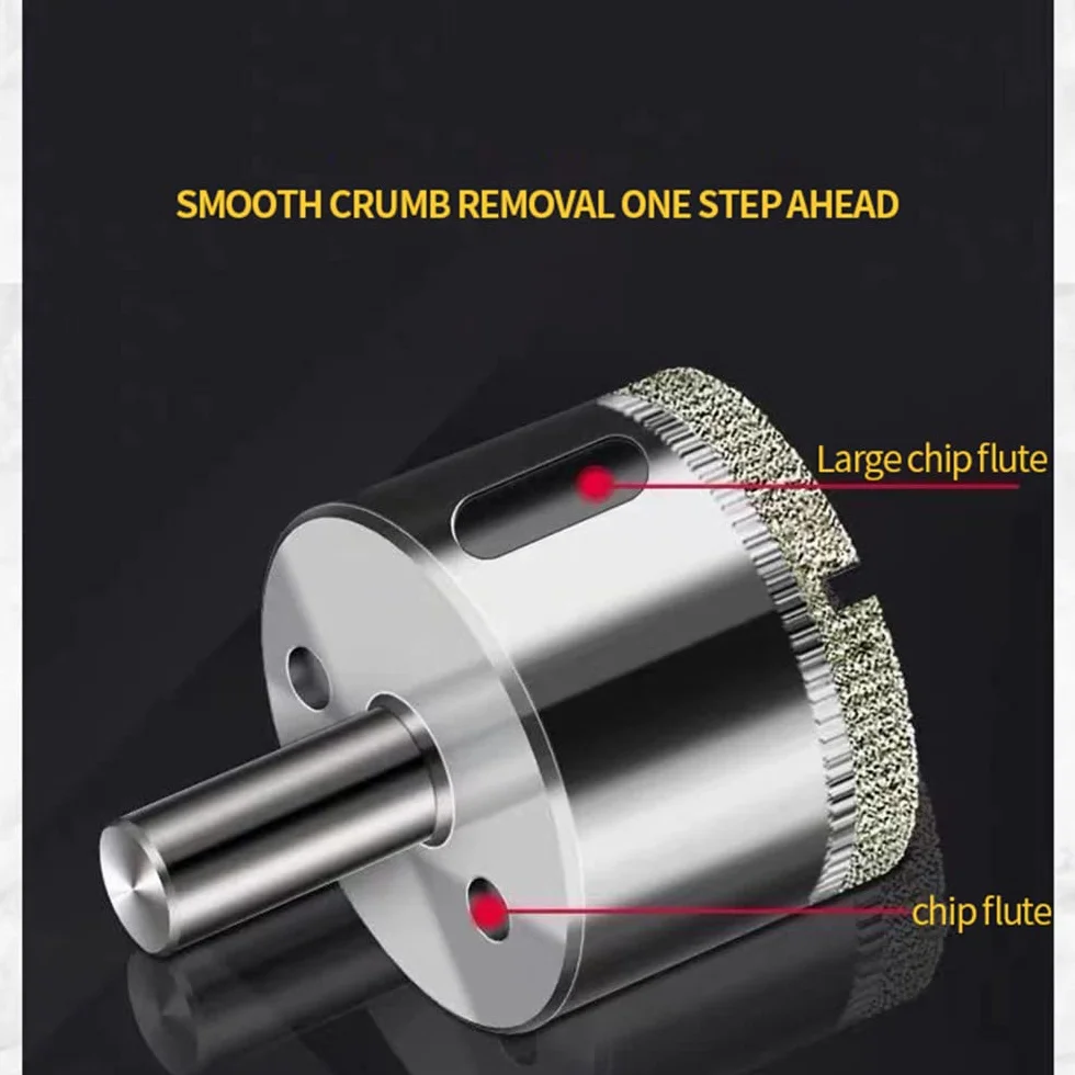 6-180mm diamentowe wiertło do szkła płytki marmurowe szklane ceramiczne otwornice wiertła narzędzia tnące wiertło diamentowe do elektronarzędzi, 130mm