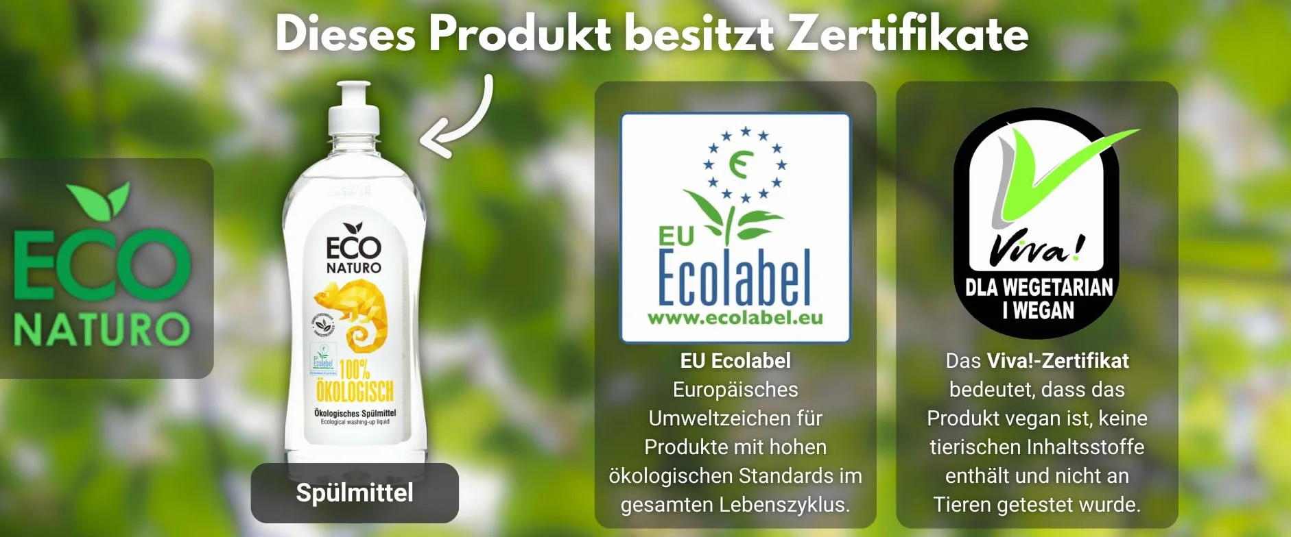 Organiczny Płyn do Mycia Naczyń 2 Sztuki 2 x 500 ml - Ekologiczne Produkty - Naturalny Płyn do Naczyń dla Środowiskowo Świadomych - Skuteczny Przeciwko Tłuszczowi - Przyjazny dla Skóry