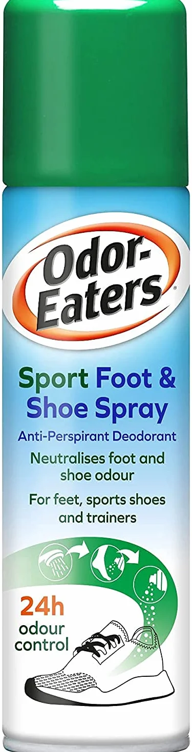 Odor-Eaters, 24-godzinny antyperspirant antyperspirant do stóp i butów, do butów sportowych, 150 ml