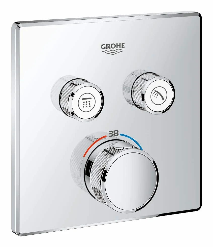 Grohe Smartcontrol Bateria Podtynkowa, Chromowany, 158 mm x 158 mm