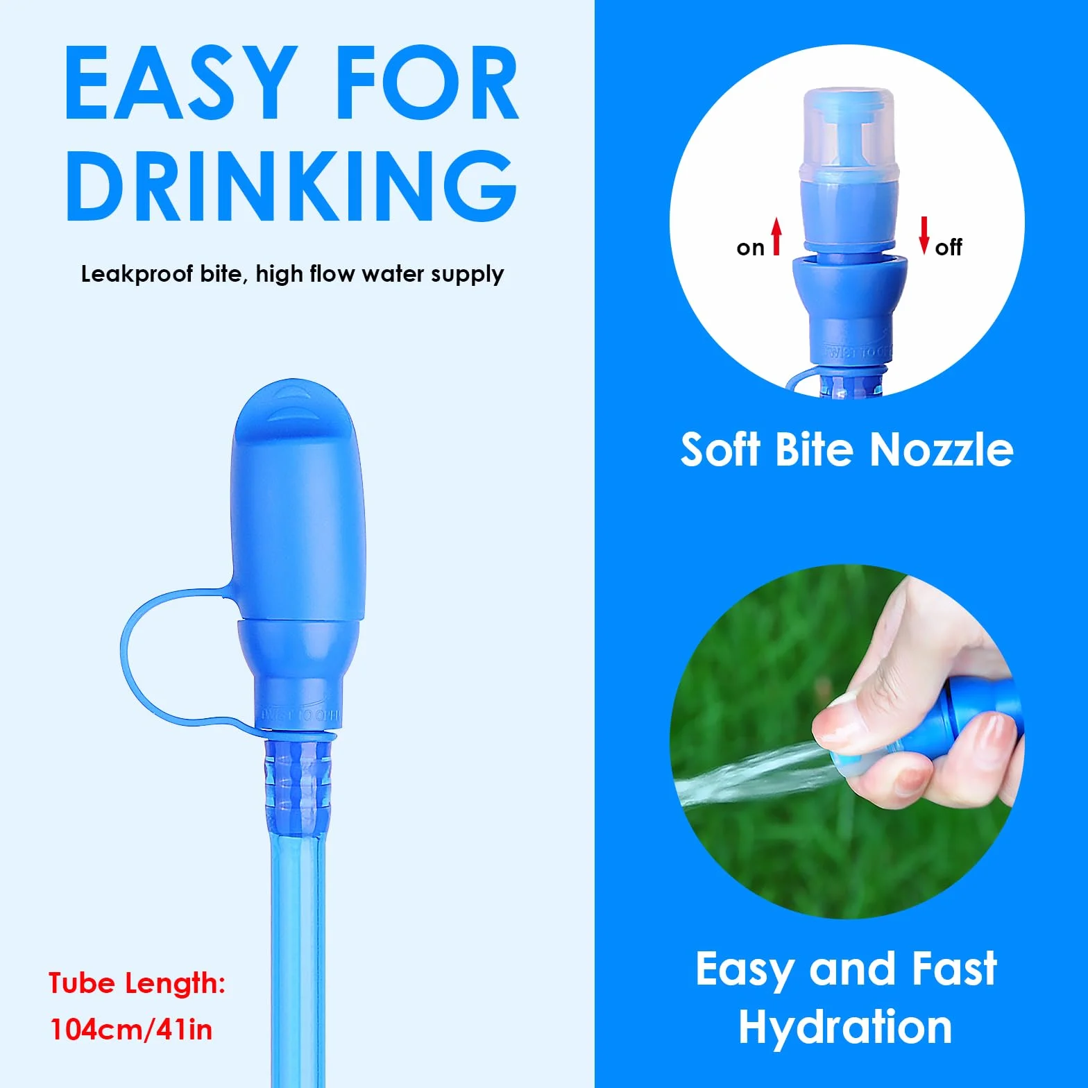 UTOBEST Torba na wędrówki z pęcherzem na wędrówki Plecak System Pack Zbiornik na wodę Kemping Pasuje 1 l 1,5 l 2 l 3 l