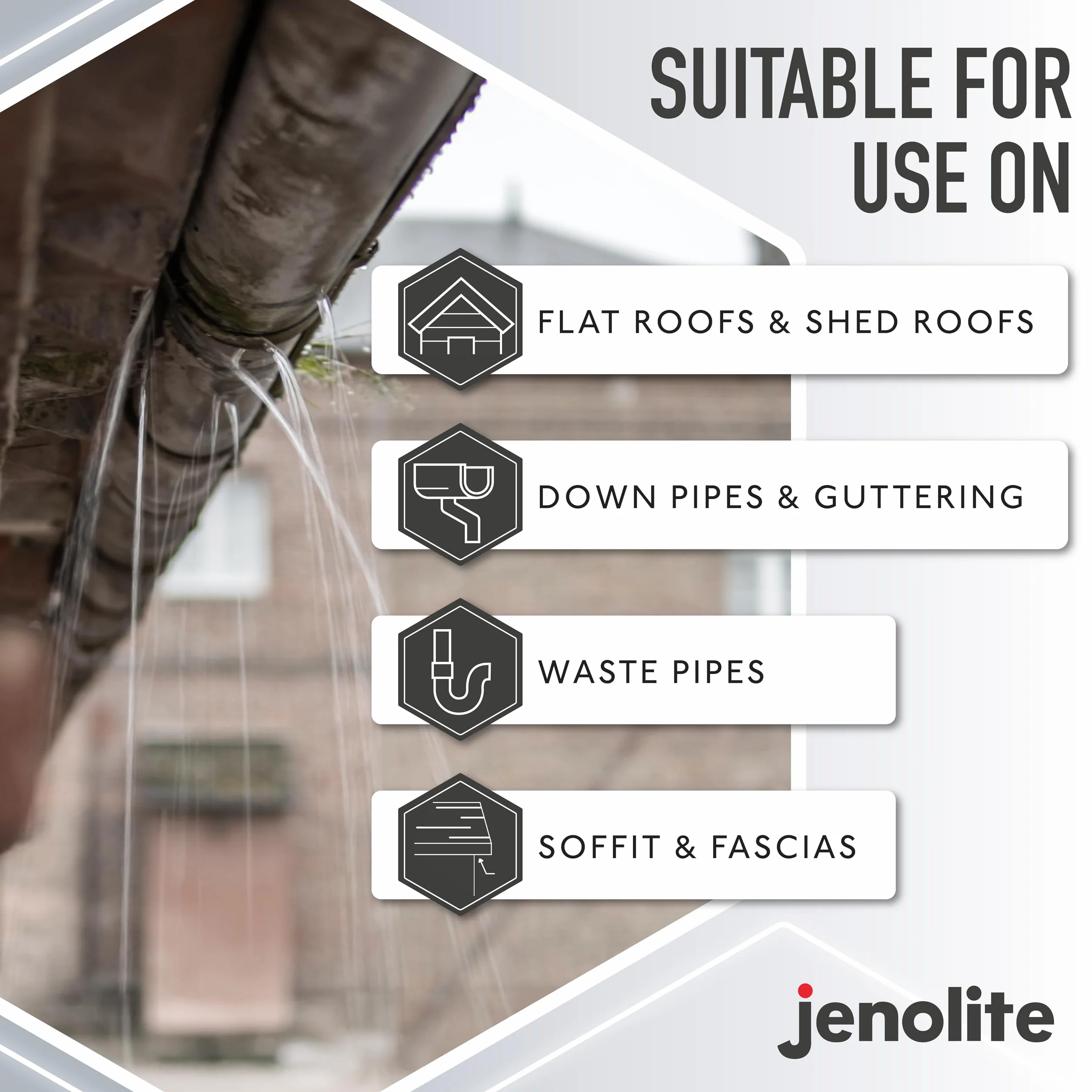 JENOLITE Stop Leak Sealer Spray, wodoodporny uszczelniacz, przezroczysty, 400 ml