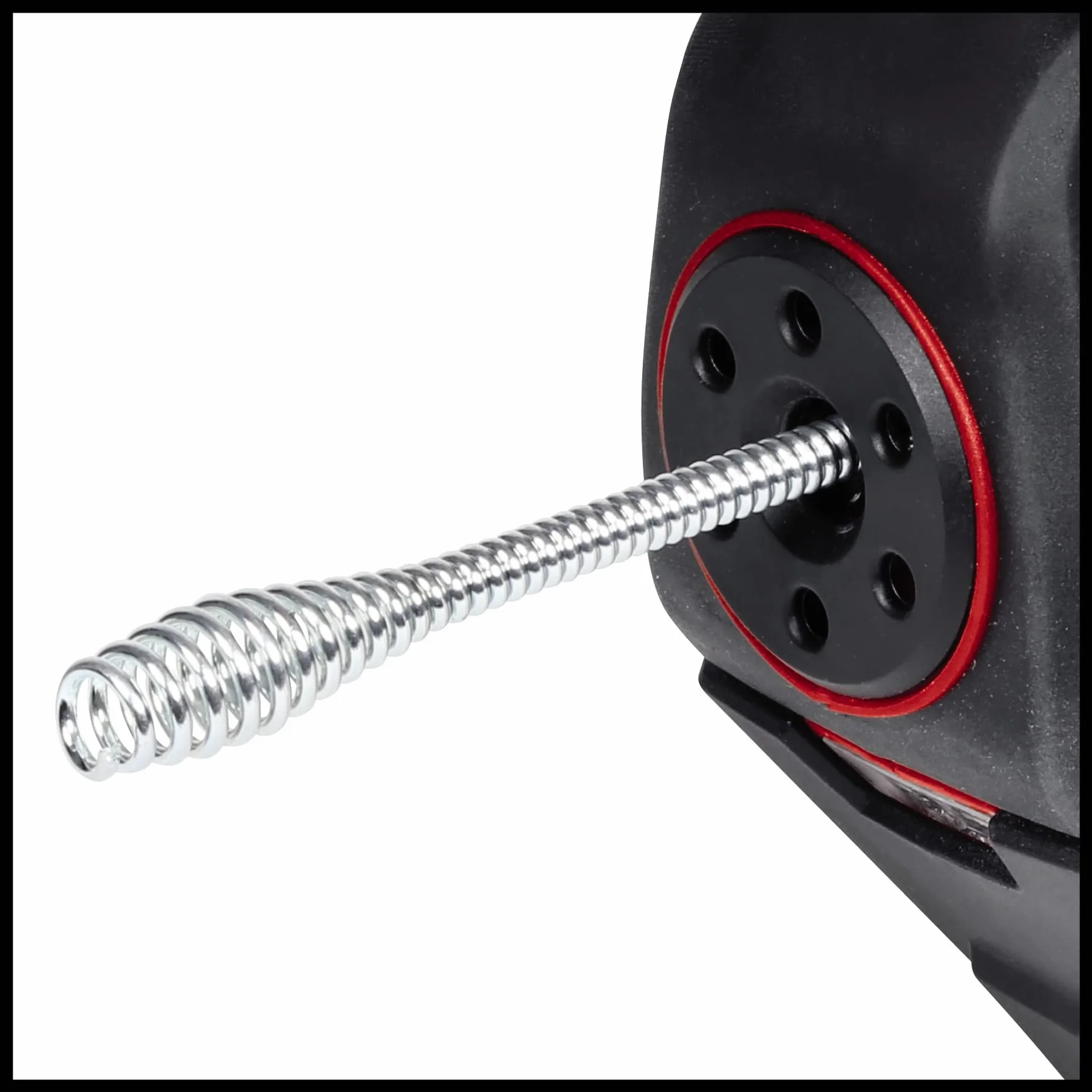 Einhell Akumulatorowy przepychacz do rur TE-DA 18/760 Li-Solo Power X-Change (18 V, Li-Ion, dł. spirali czyszczącej 7,6 m, nadaje się do rur o średnicy 16-55 mm, dostawa bez akumulatora i ładowarki)